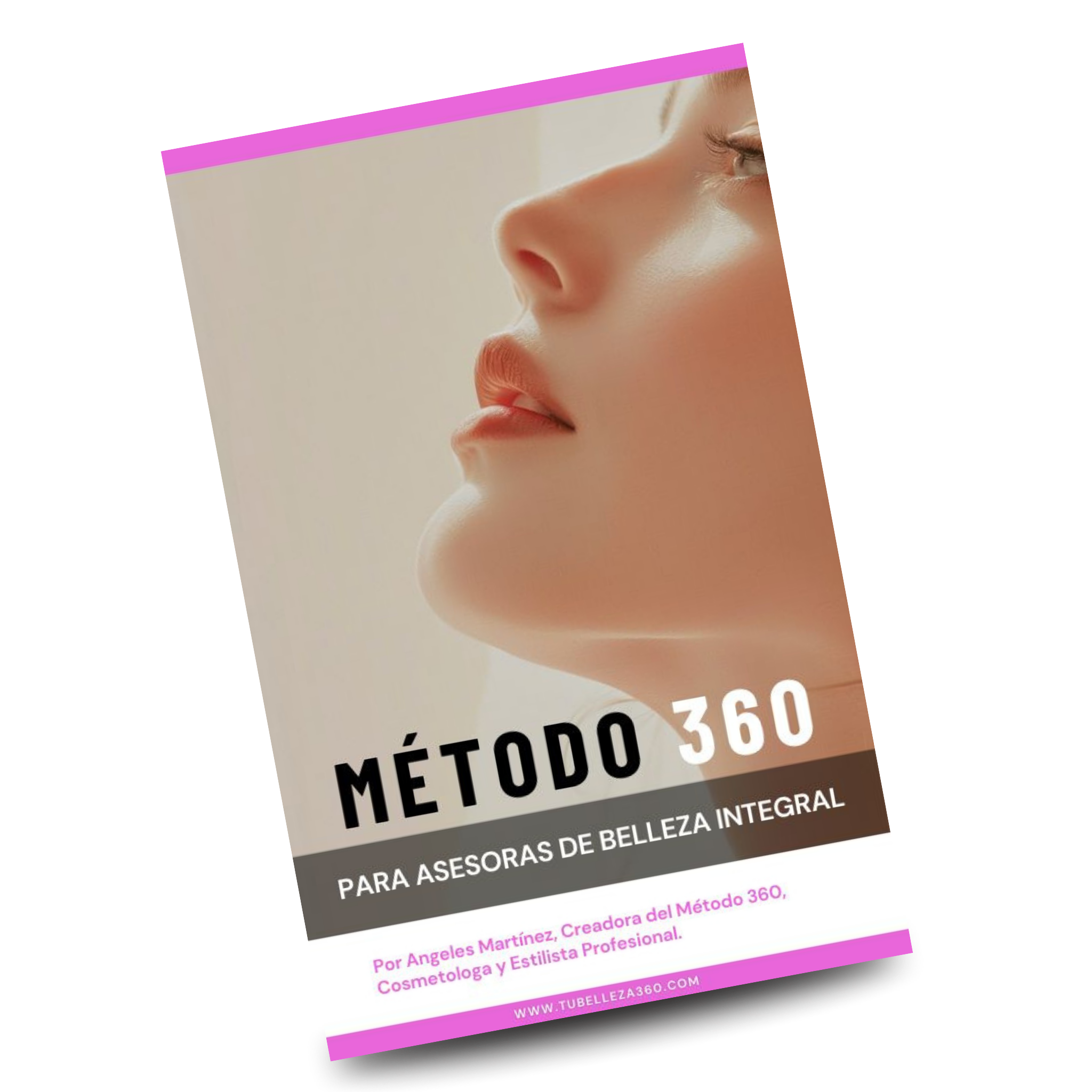 Portada del libro Método 360 de Ángeles Martínez sobre belleza integral, bienestar y transformación personal