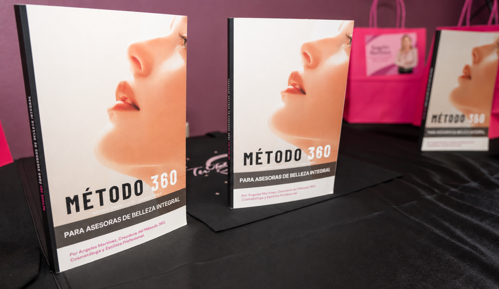 Portada del libro Método 360 de Ángeles Martínez sobre belleza integral, bienestar y transformación personal