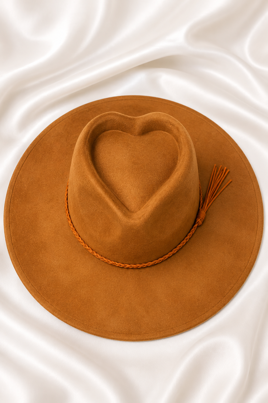 Caramel heart Fedora