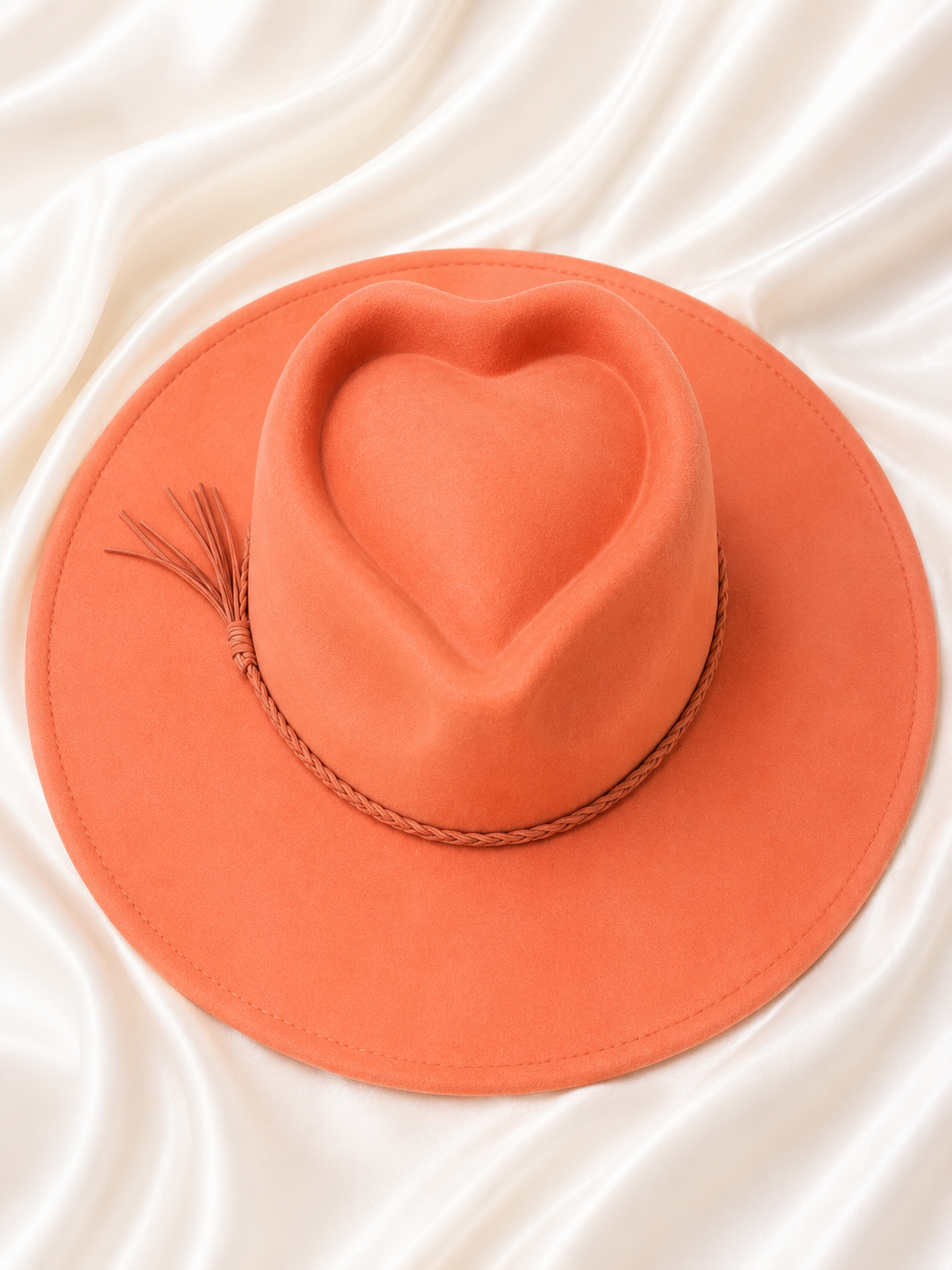 Coral Heart Fedora