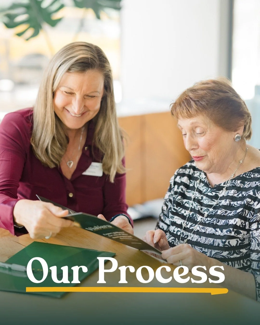 Finding the right senior living community for someone you love shouldn't feel like a full-time job. That's where we come in.

Our 5-step process takes families from the first conversation to move-in day, with a local advisor by your side at every tou