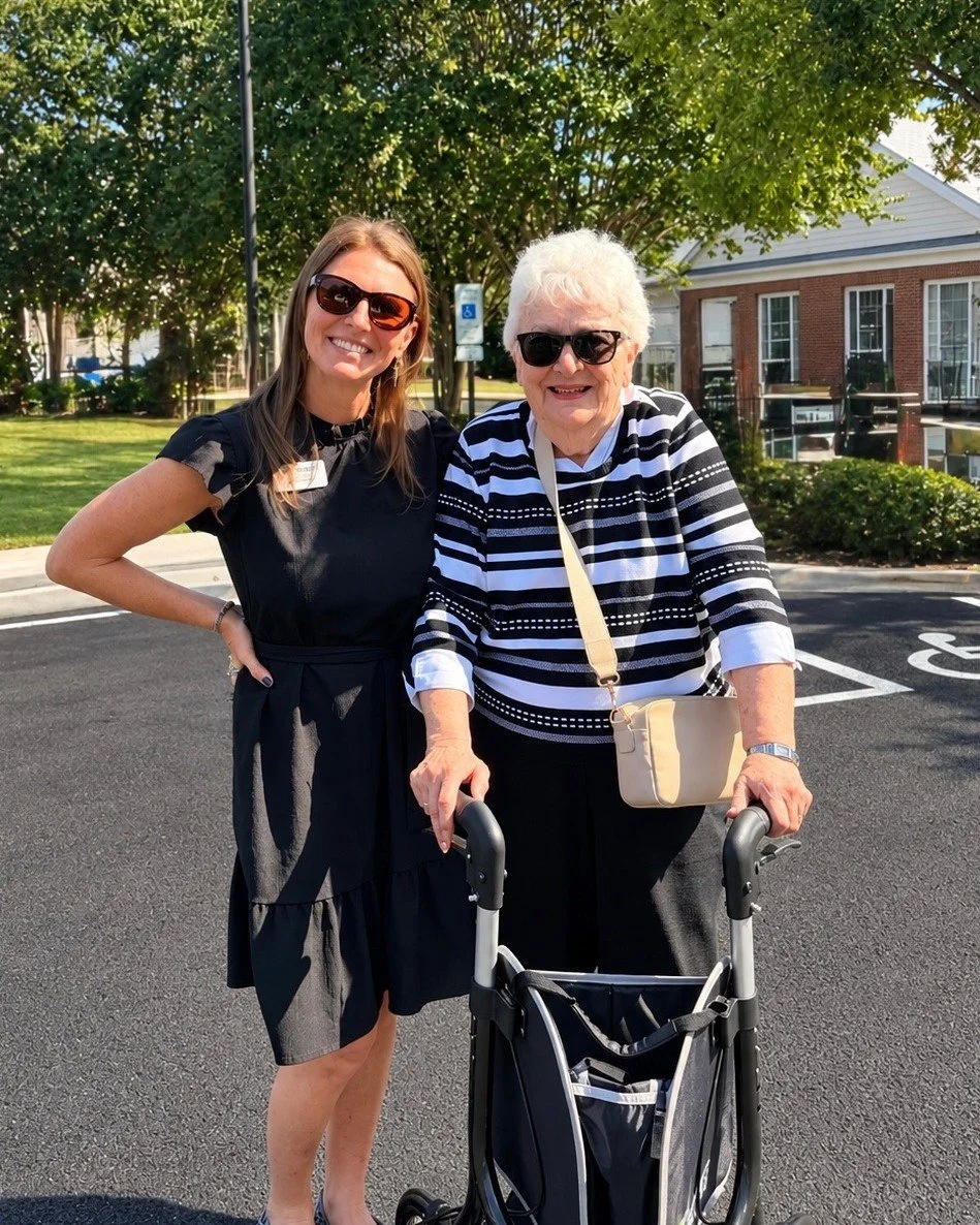 Spent the afternoon touring Spring Arbor of Salisbury with Pat. We checked out the apartments, met a few neighbors, and finished with a lovely lunch. 💚