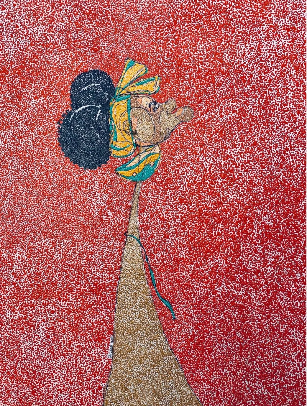 FEELIN' GOOD · acrylic on canvas · 36 x 48 in · 2022
