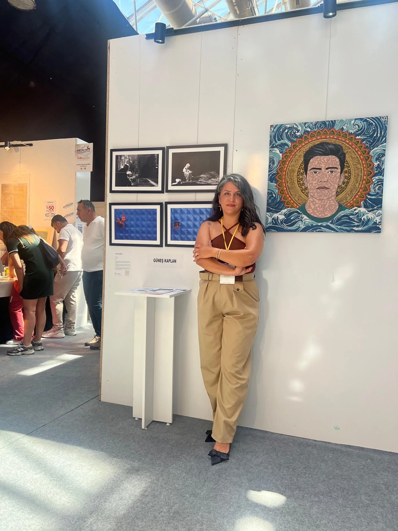 Elbistan-Born Photographer’s Works Attract Attention at Antalya Contemporary Art Fair