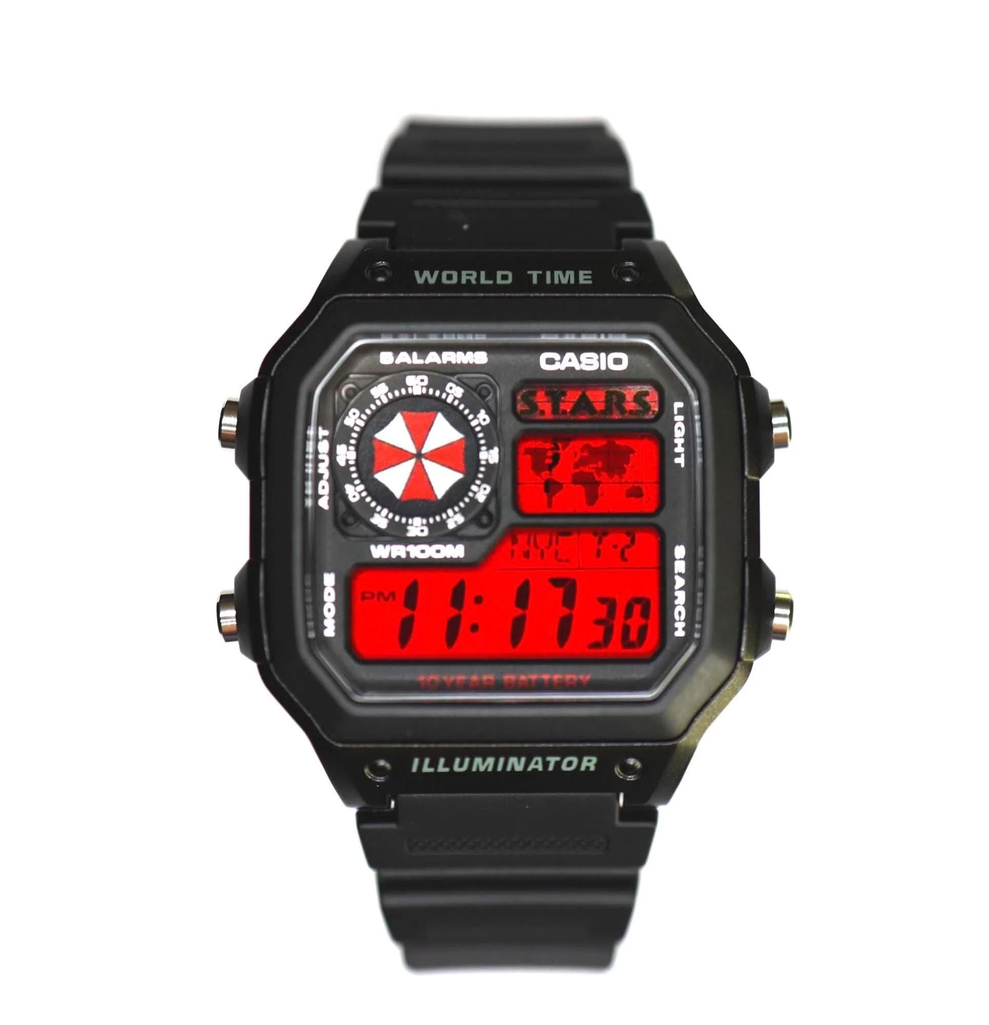 Custom Casio AE1200 | “Resident Evil” Edition