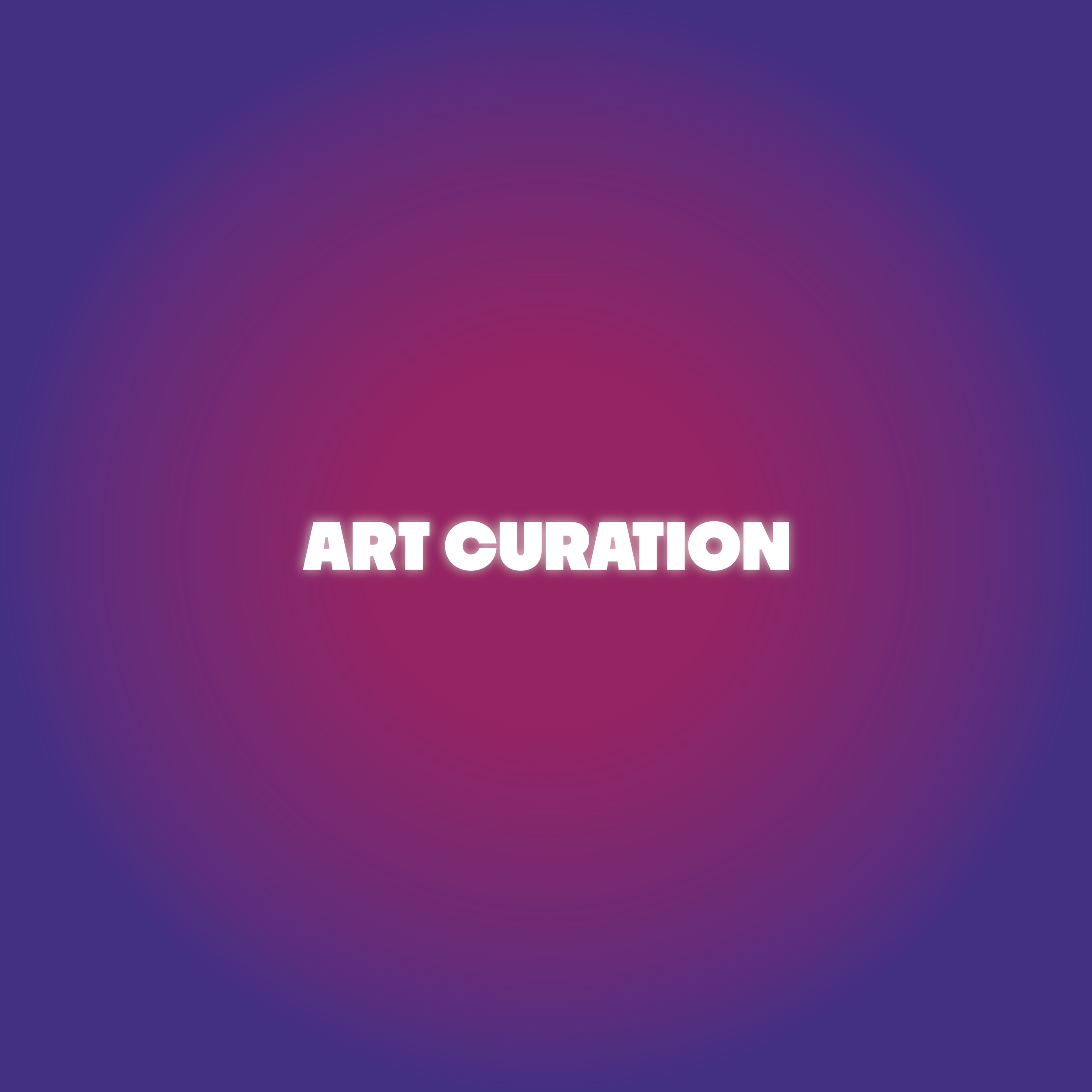 ART CURATION SERVICES