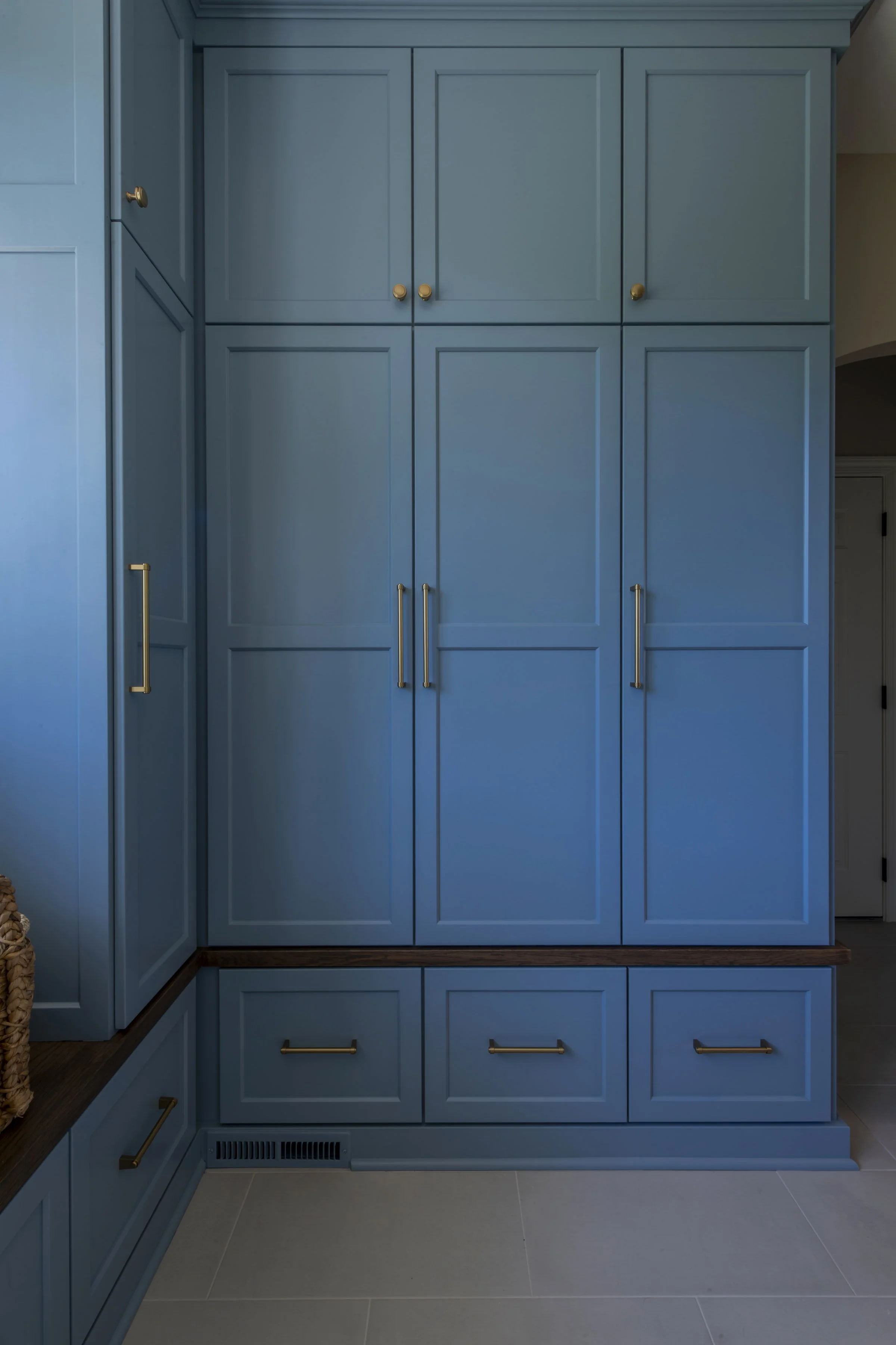 Mudroom remodel in Wayzata