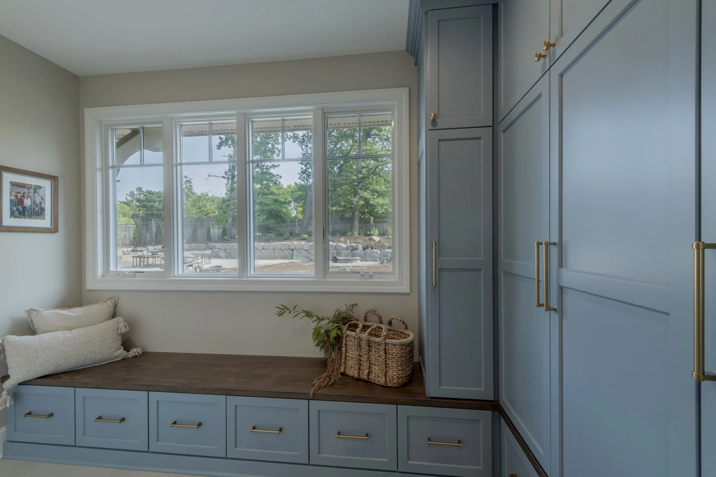 Mudroom remodel in Wayzata