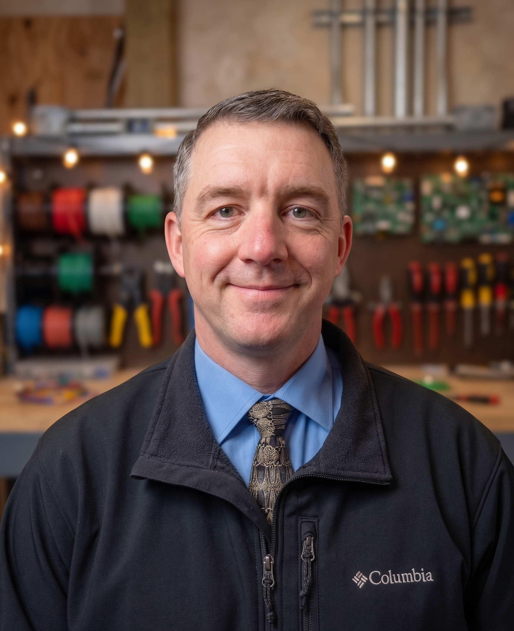 Heath Turner, owner of Anchor Line Electrical in Wasilla, Alaska