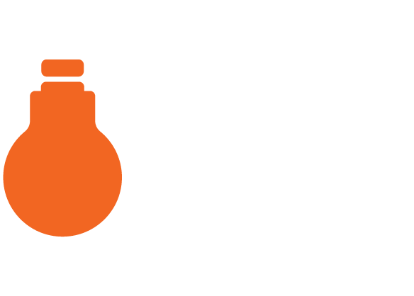 A black and orange graphic icon of a light bulb and a checklist with checkmarks.