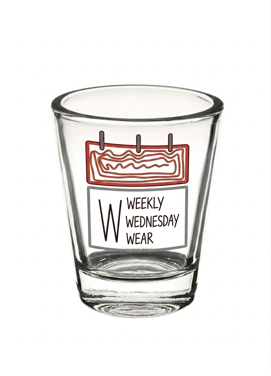 WEEKLY WEDNESDAY WEAR: Shot Glass