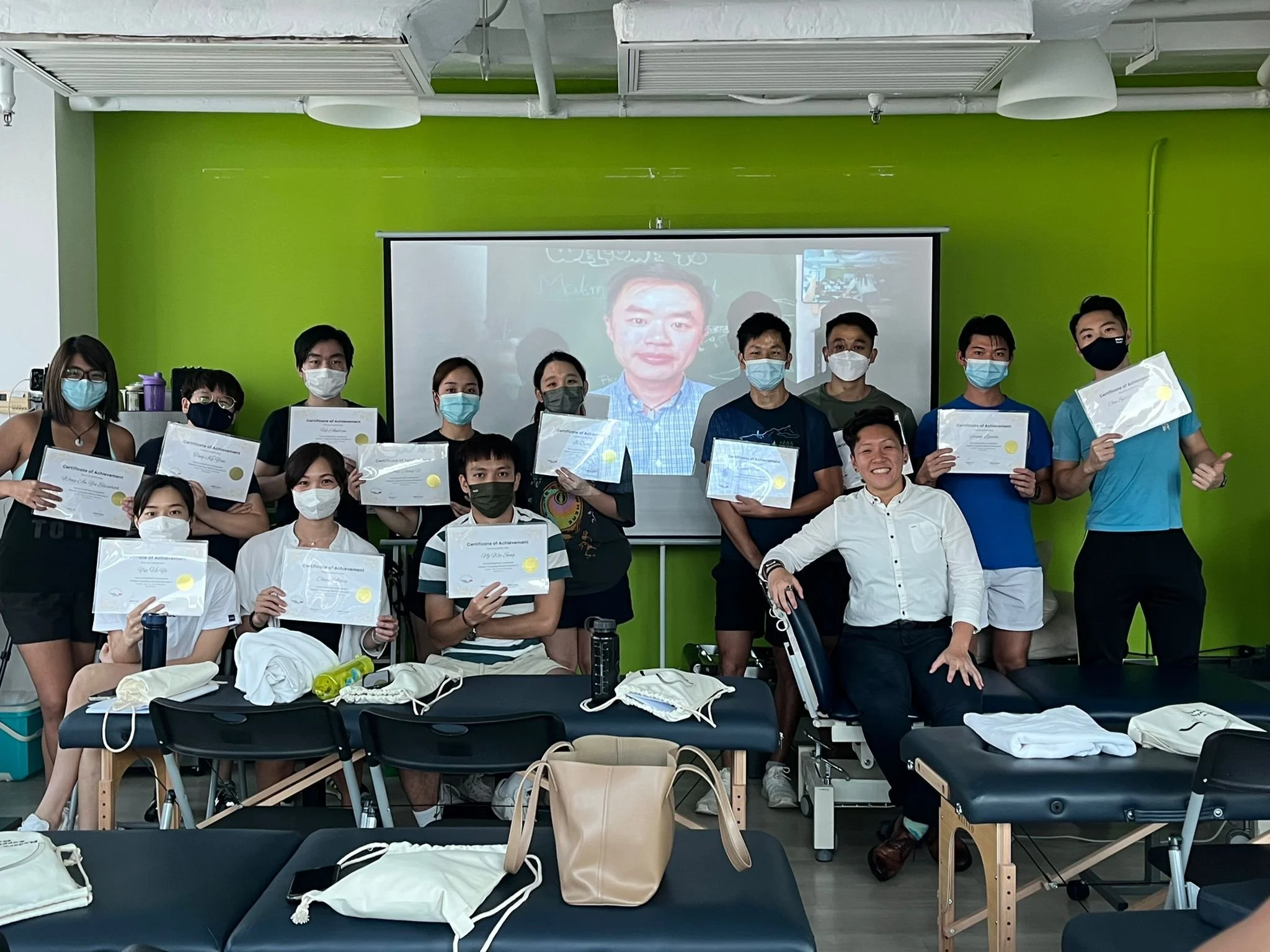 Fascial Mobilisation Therapy Workshop 2022 Group 2