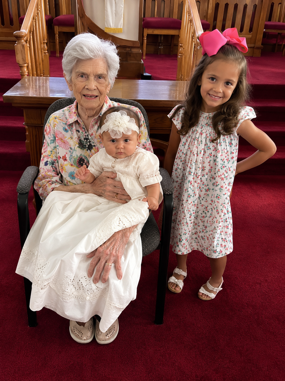Generations of love in a church setting