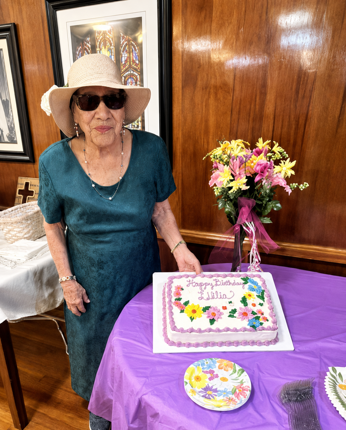 birthday celebration at church