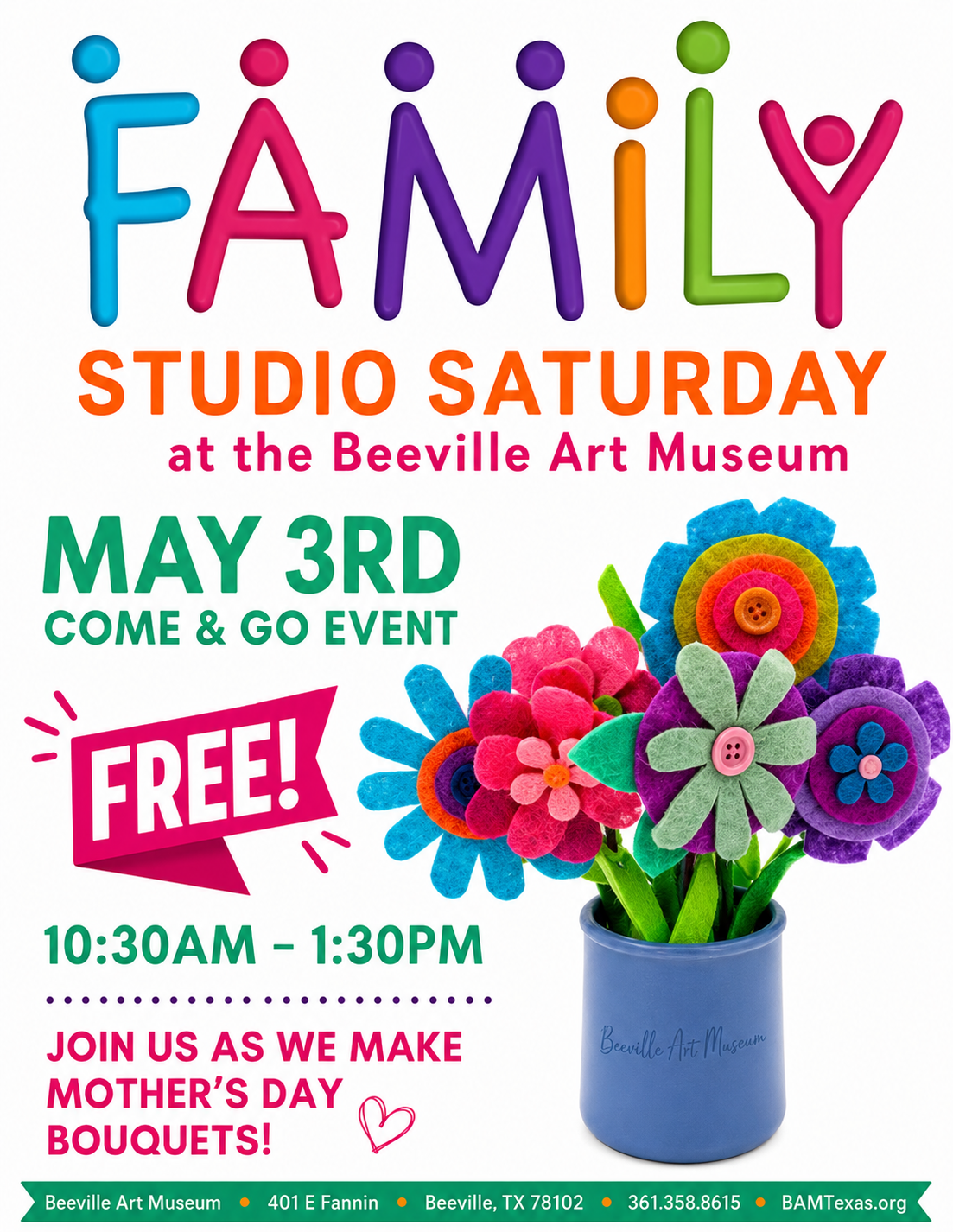 Family Studio Saturday at BAM