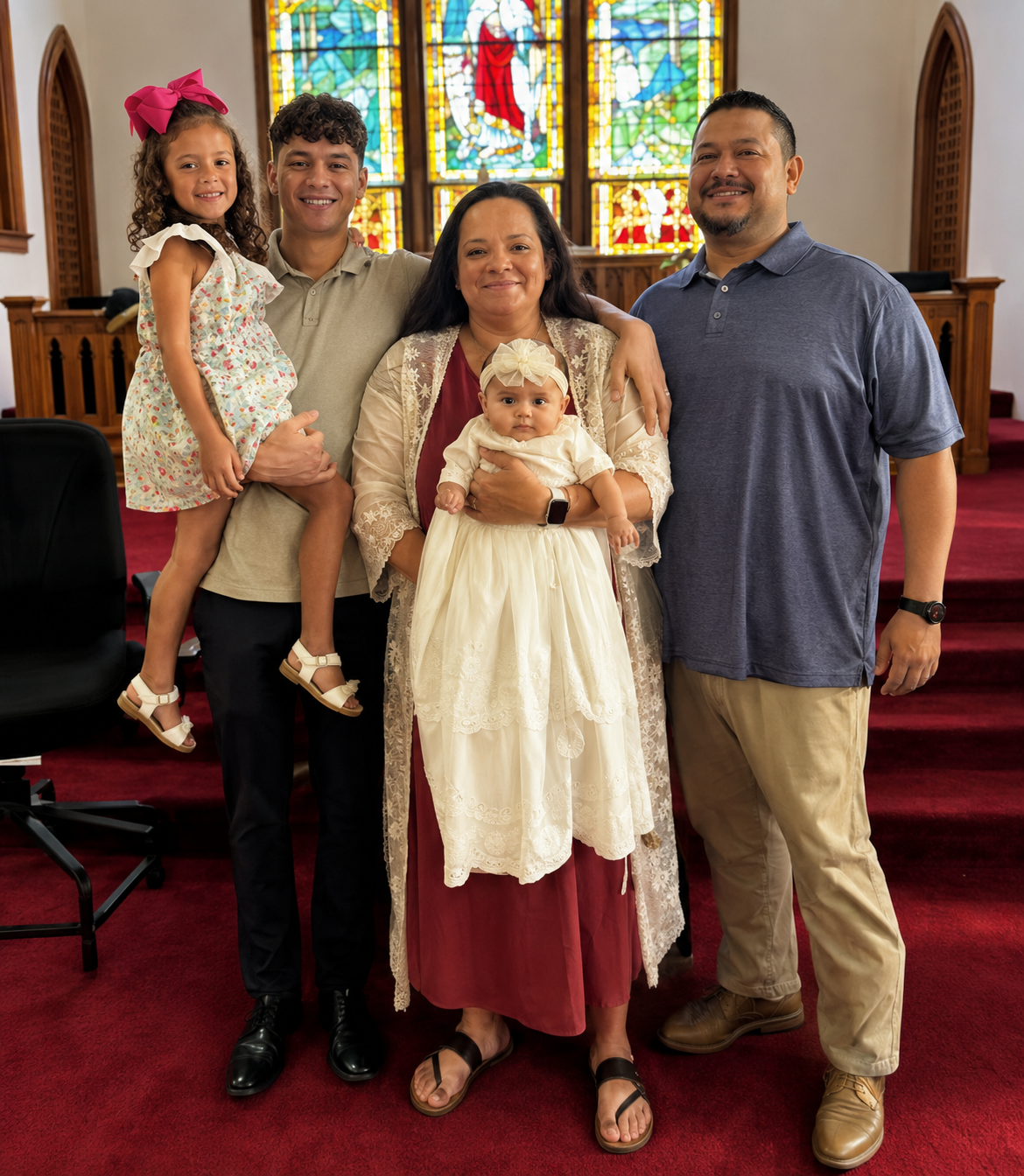 Generations of love in a church setting