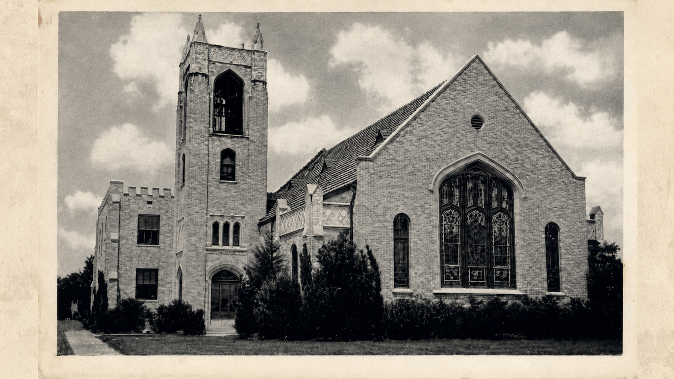 First Presbyterian Church Beeville, Texas TX 1945
