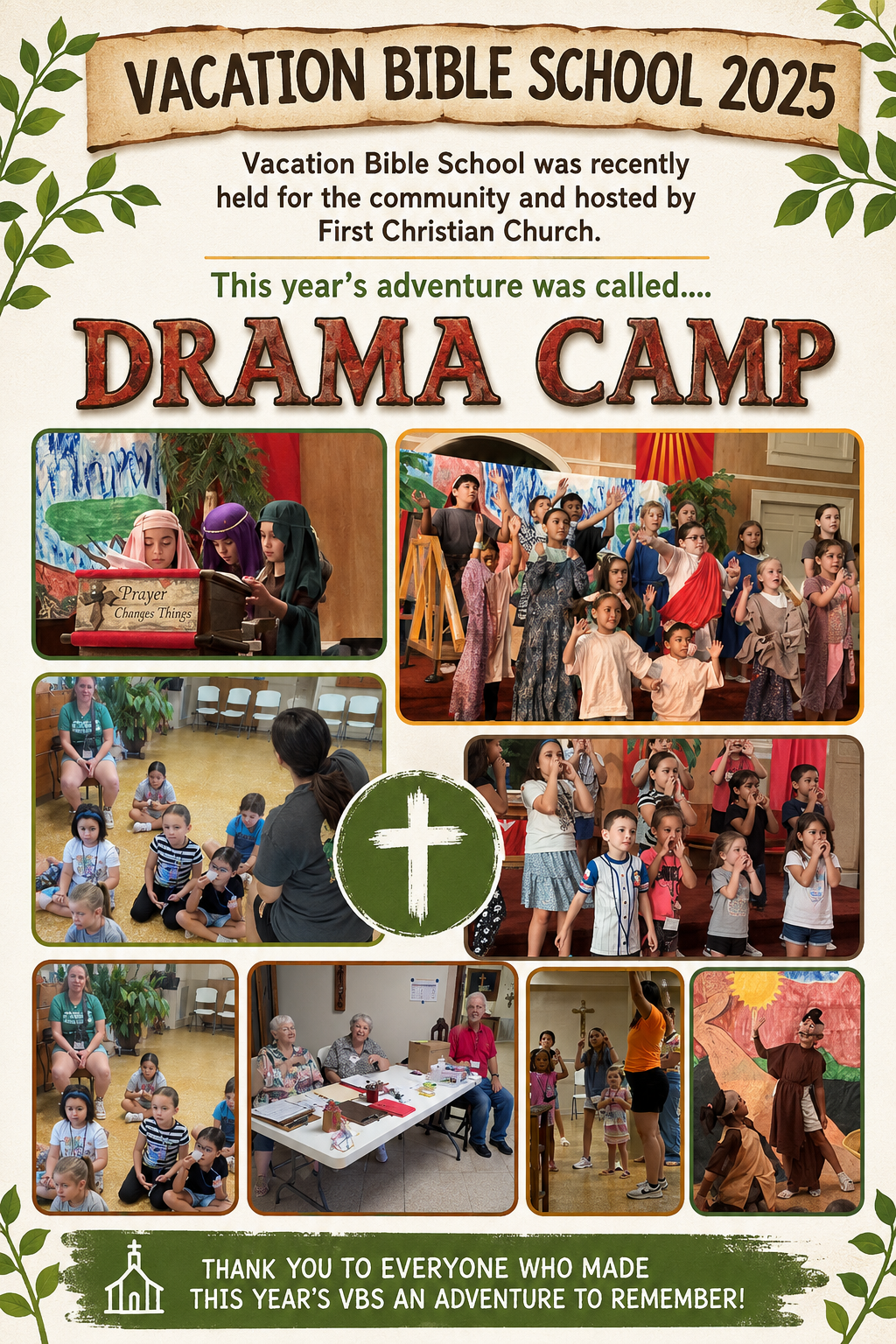 VBS adventure highlights and gratitude