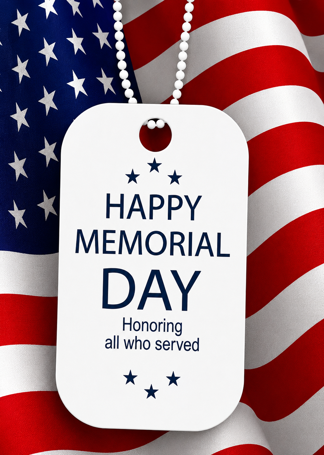 memorial day american flag