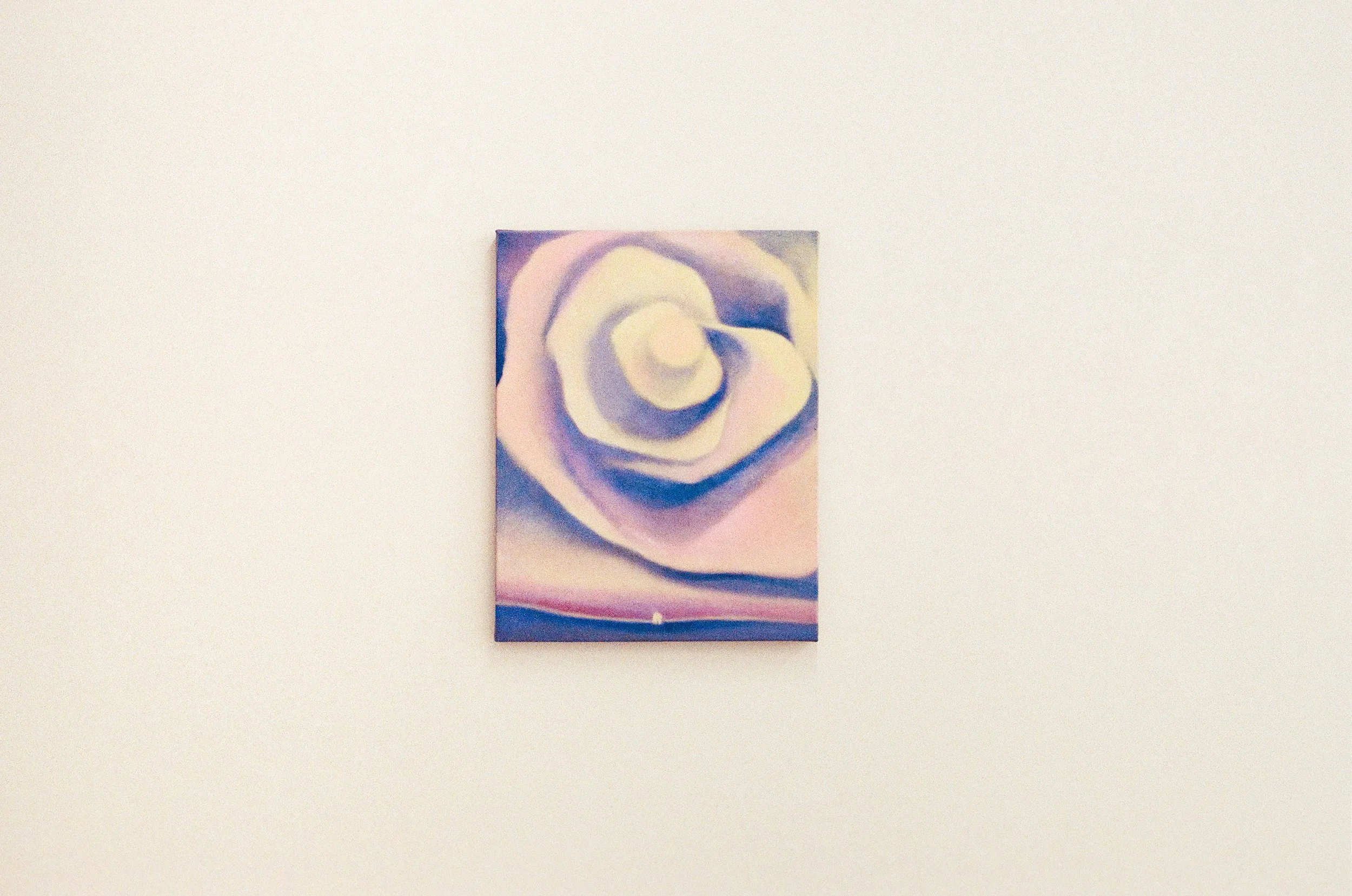 마음은 노래한다(My heart is like a singing bird), 2026, Oil and soft pastel on linen, 32x41cm.