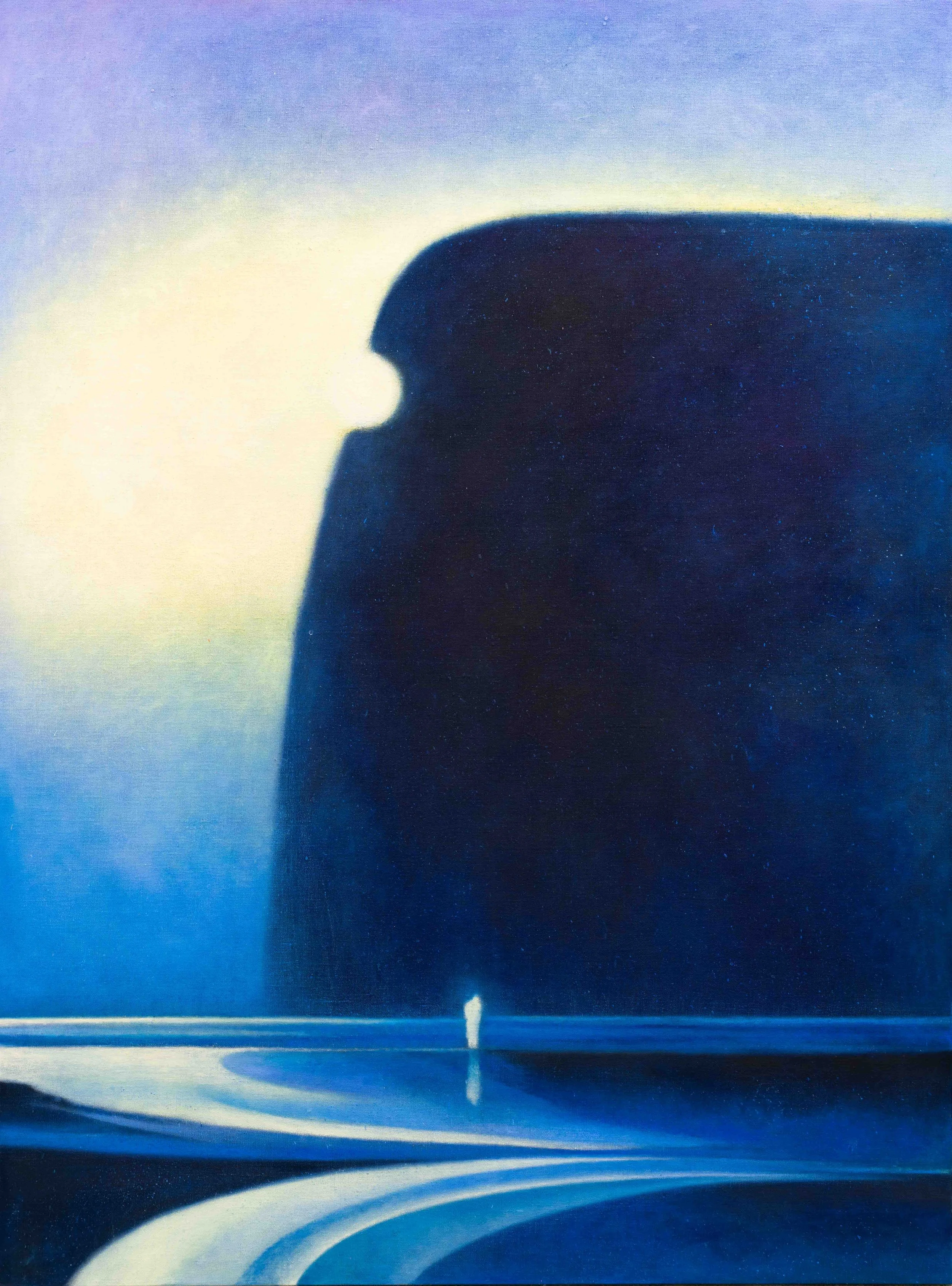 •, 2025, Oil and pigment on linen,
97 x 130.3 cm