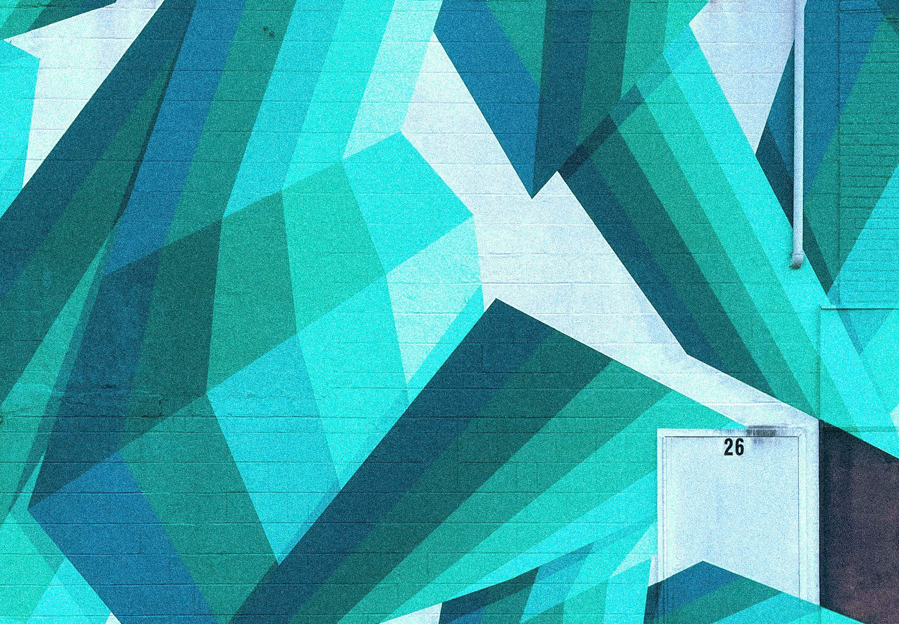 Public art mural commissioned by Broome County Arts Council in Endicott, New York, designed by Andrew Haan.