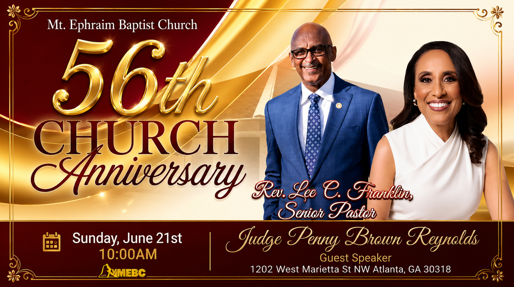 Anniversary Celebration Sunday