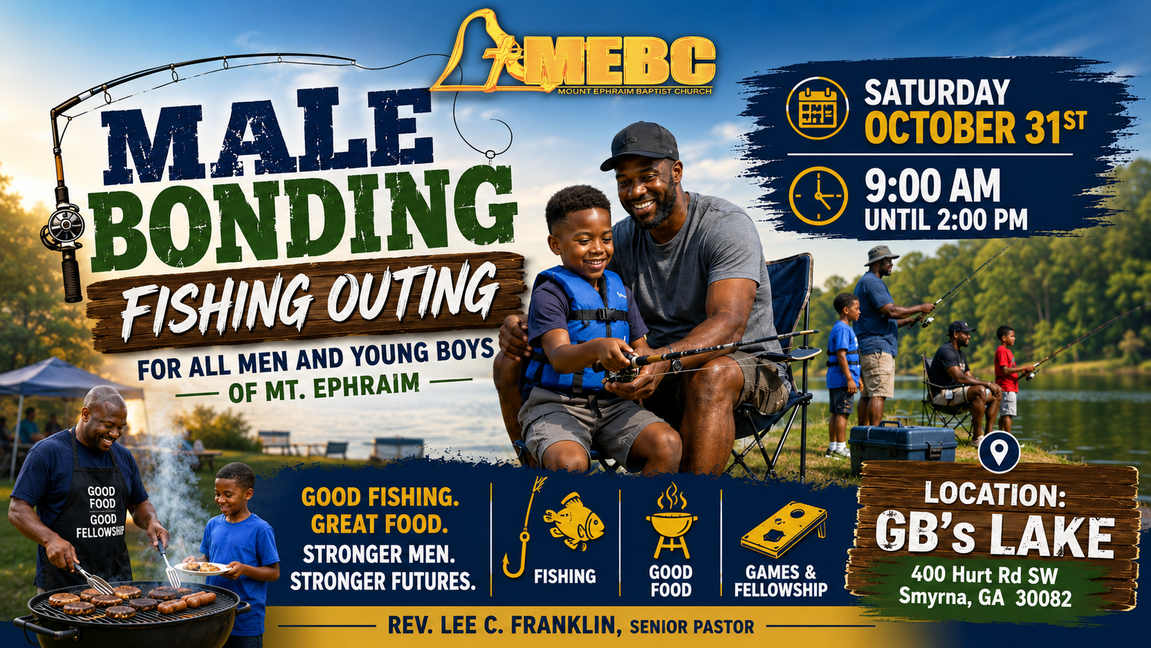 Men Fishing Outing
