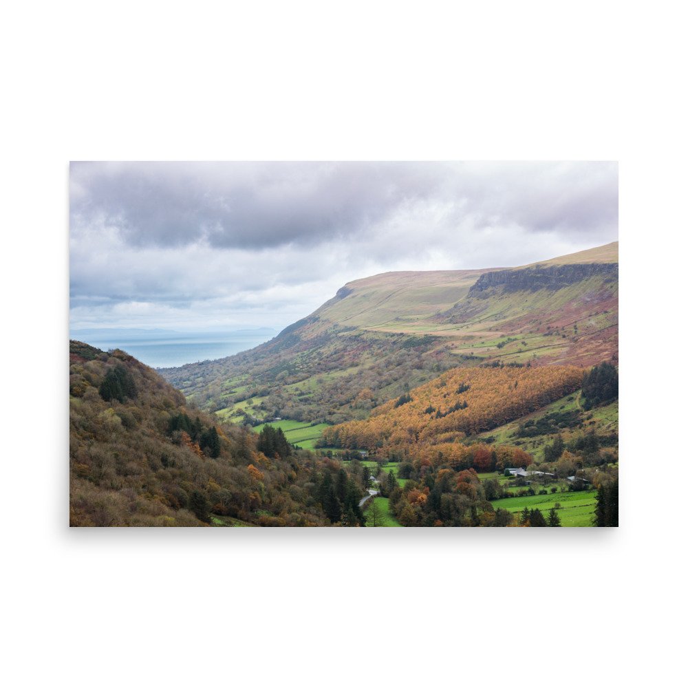 Autumnal Glenariff Hills