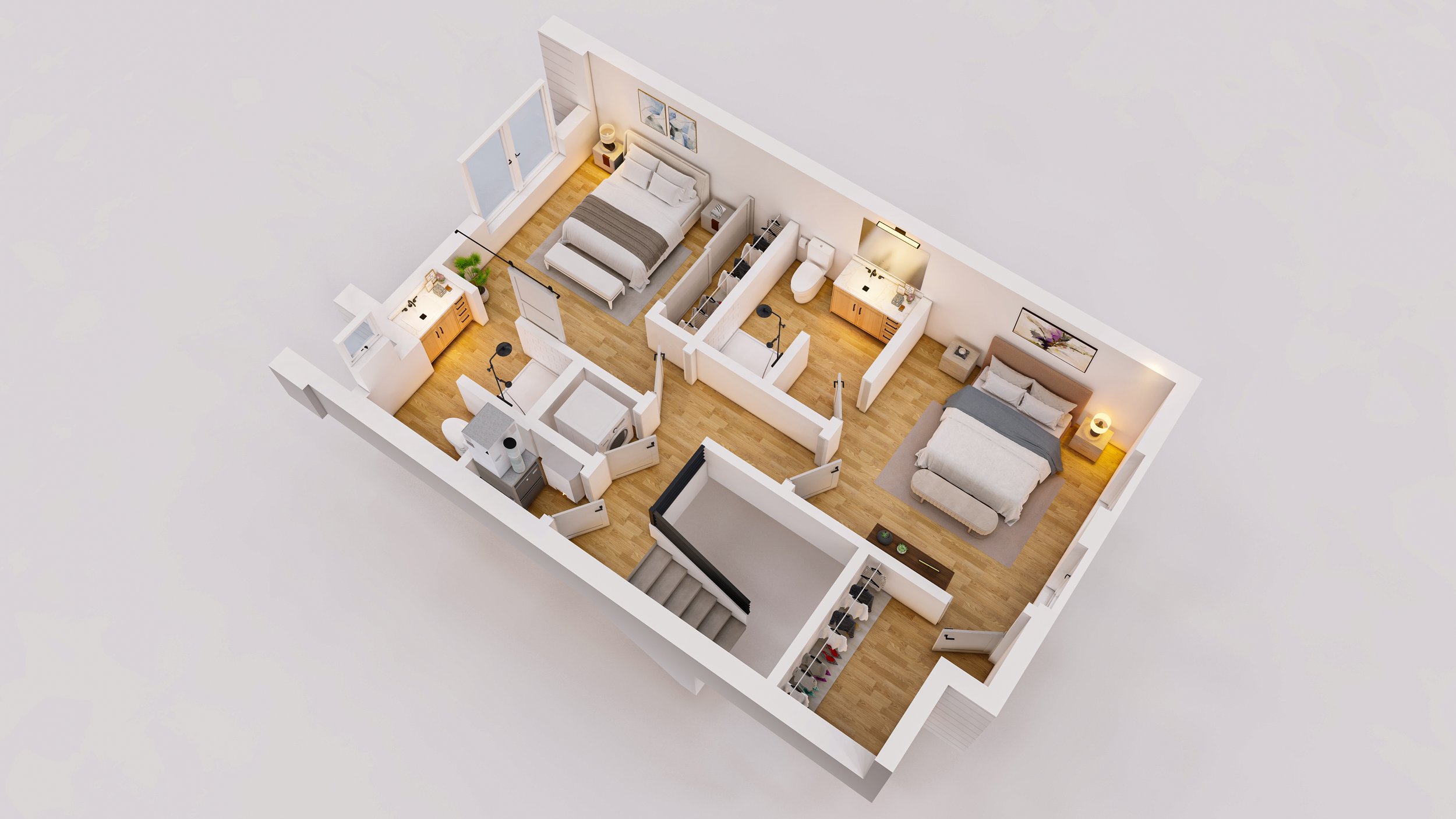 Second Level of The Geller (Floor 3 of Building)