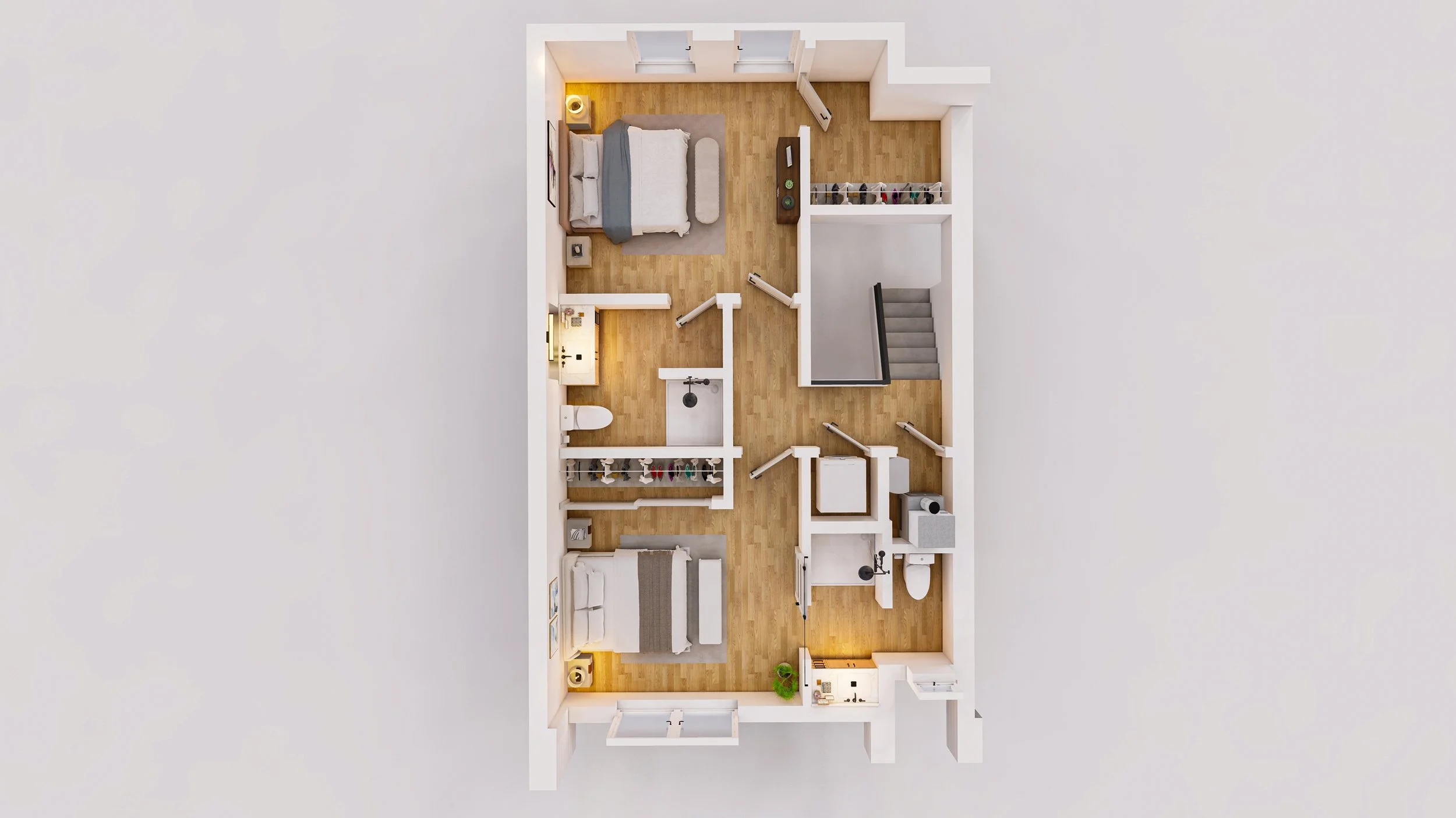 Second Level of The Geller (Floor 3 of Building)