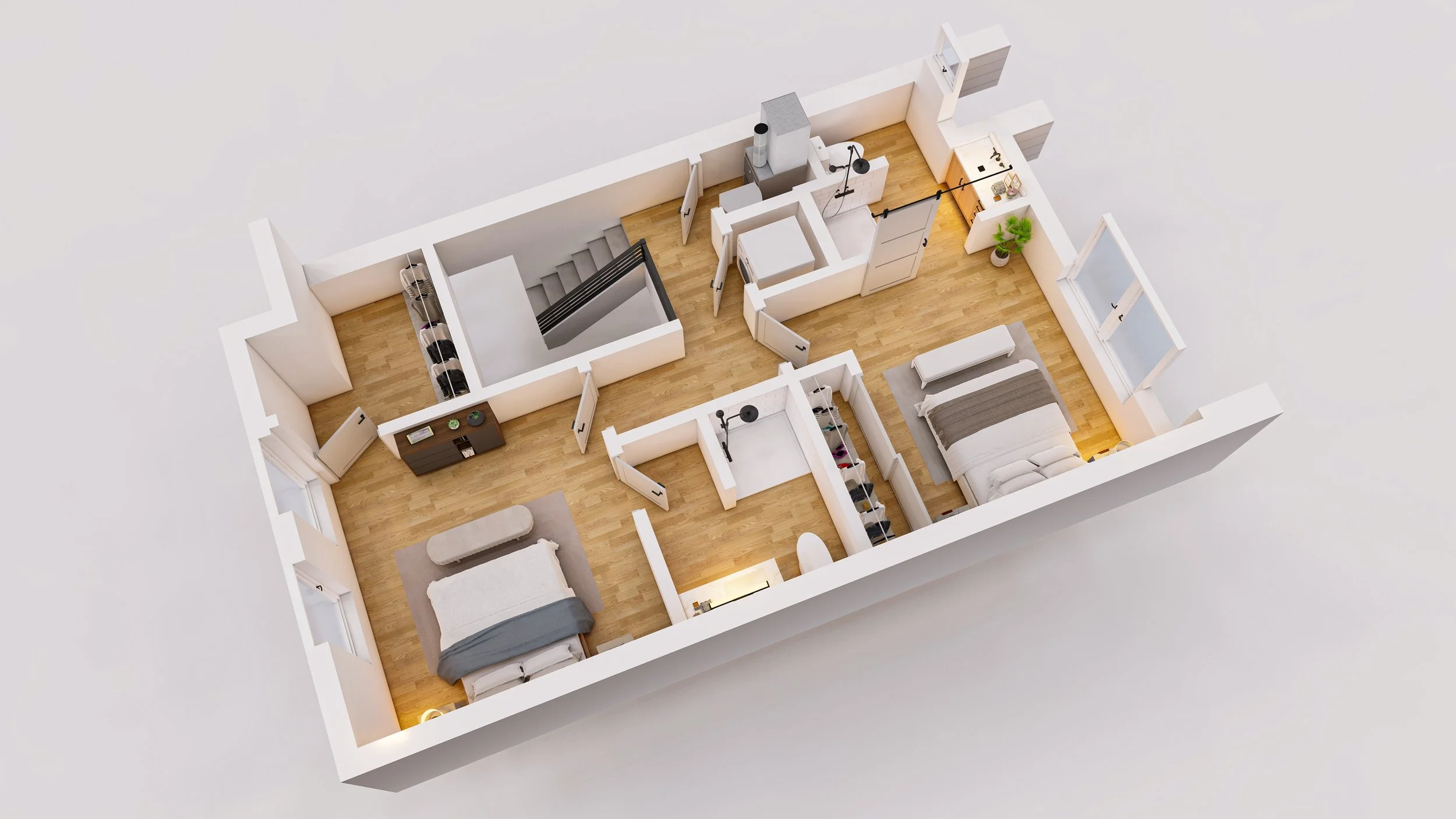 Second Level of The Geller (Floor 3 of Building)