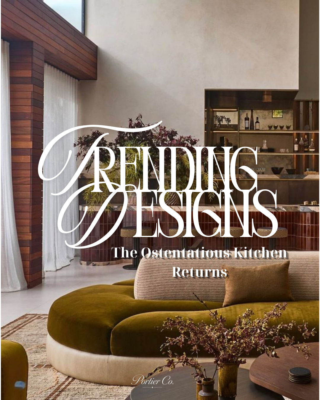 The Ostentatious Kitchen Returns: Why Luxury Kitchen Design Is Getting Bolder