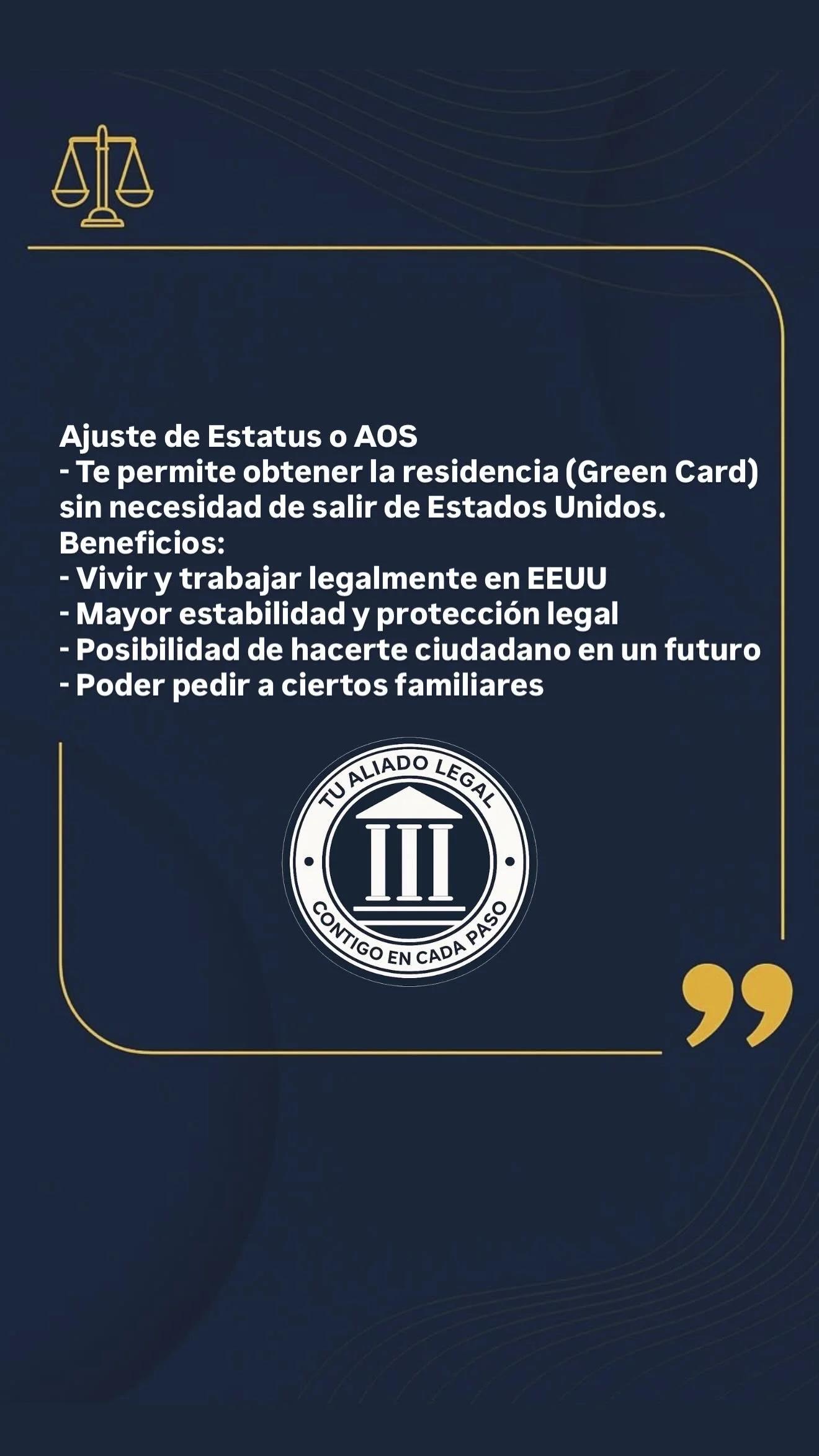 AOS (Ajuste De Estatus)