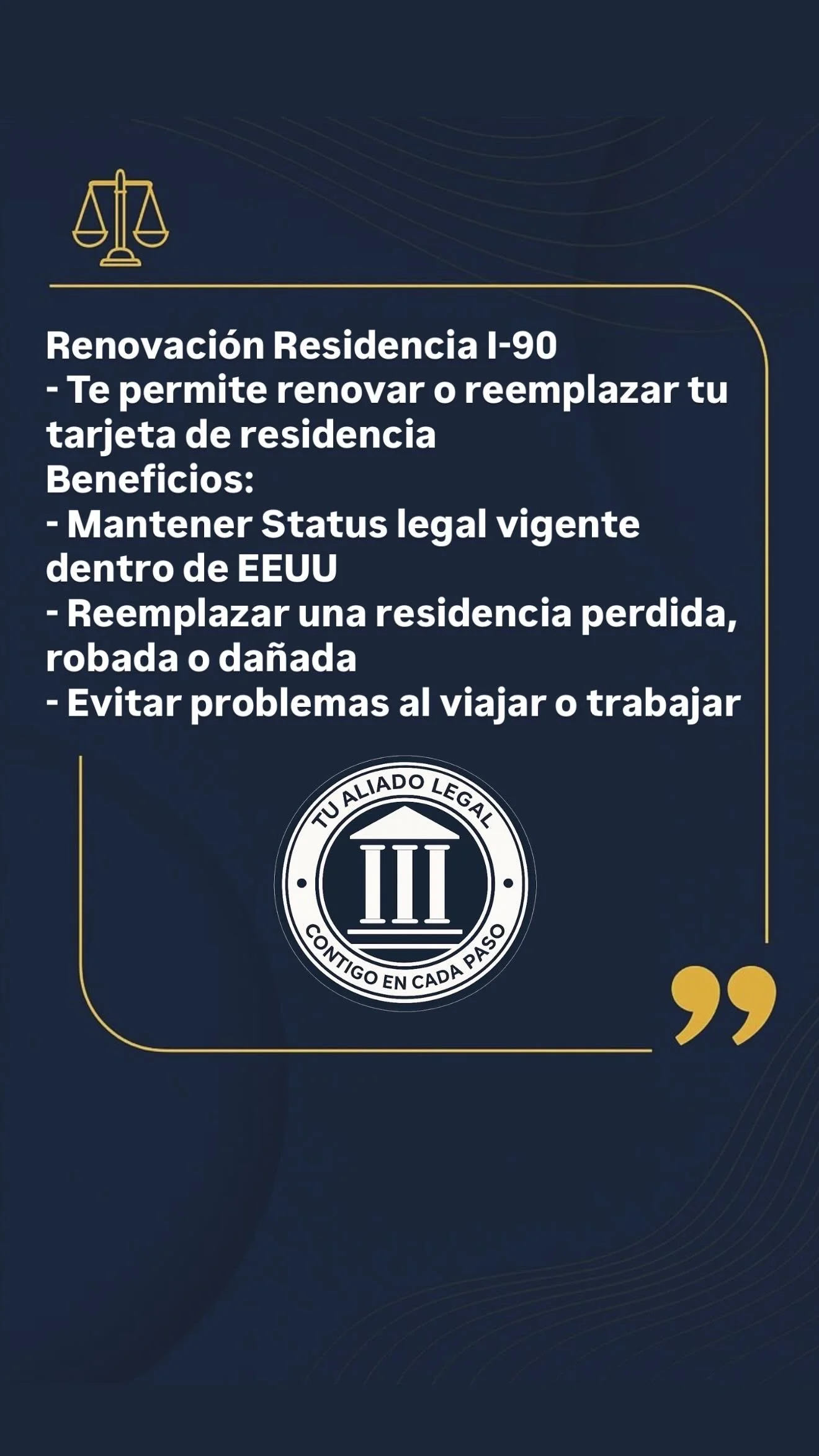 I-190 (Renovación De Residencia)