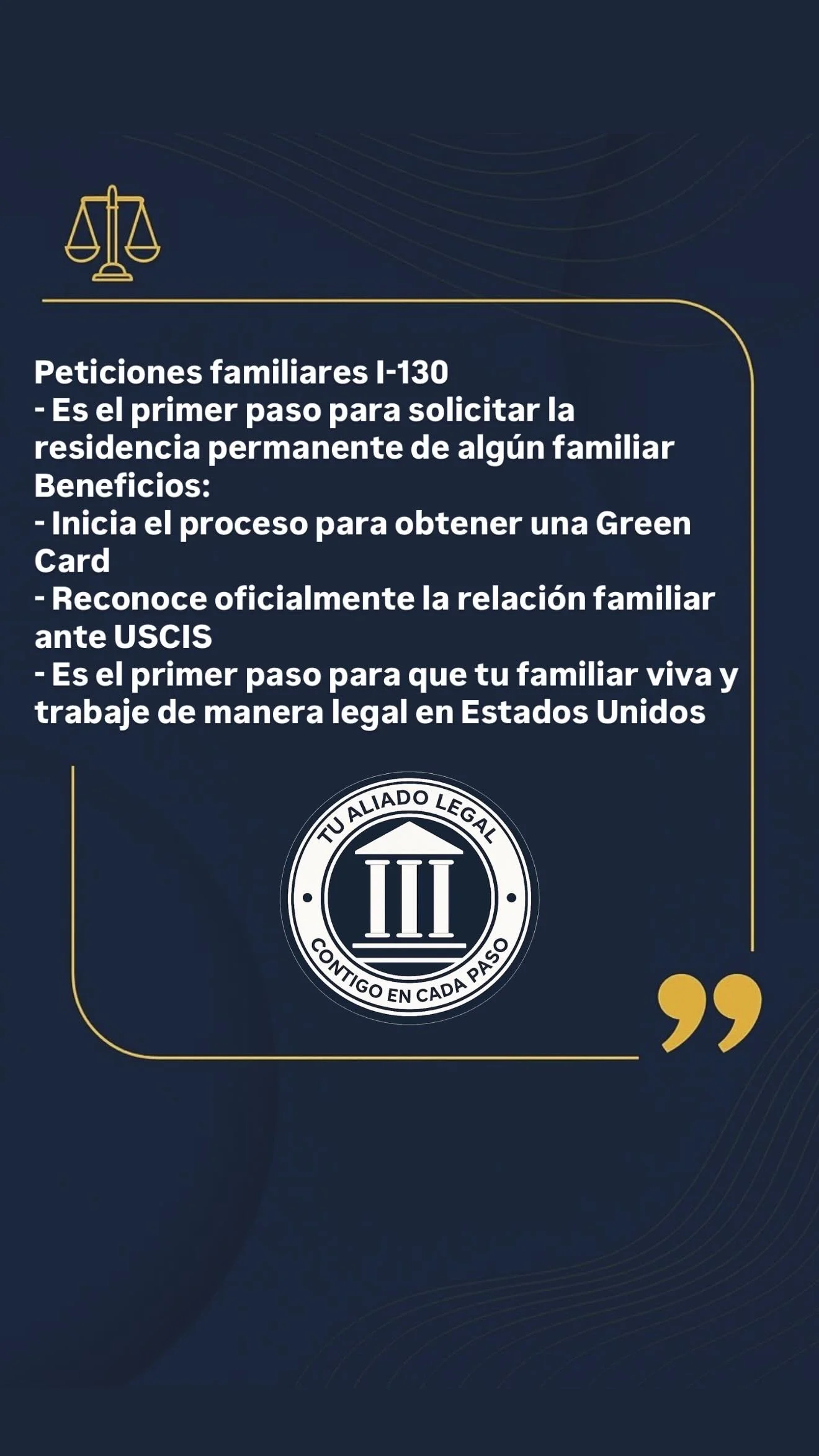 I-130 (Petición Familiar/ Pariente)