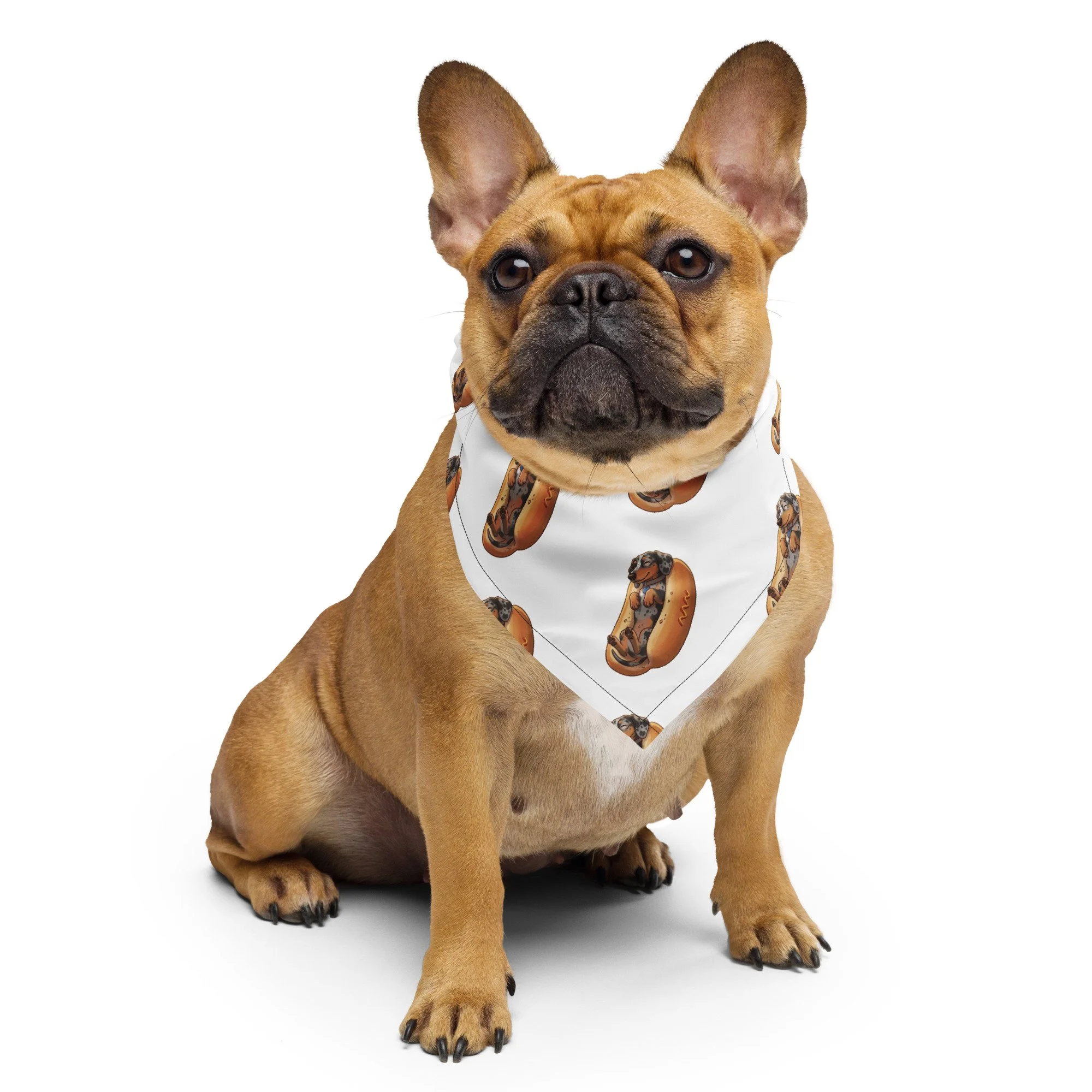 Hotdog-All-over print bandana