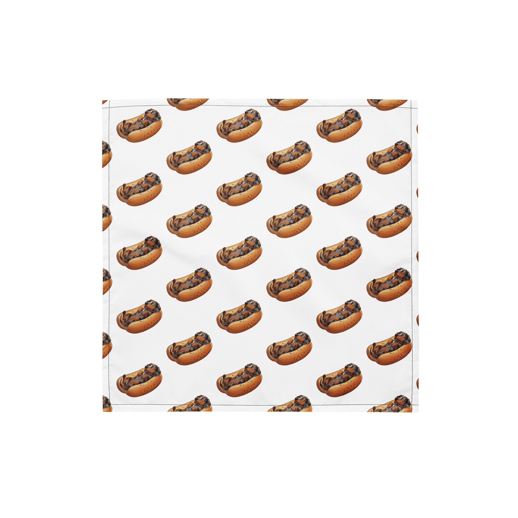 Hotdog-All-over print bandana