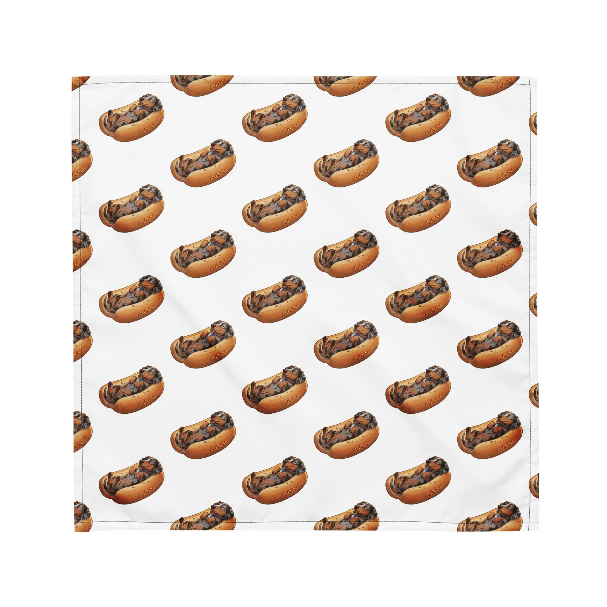 Hotdog-All-over print bandana