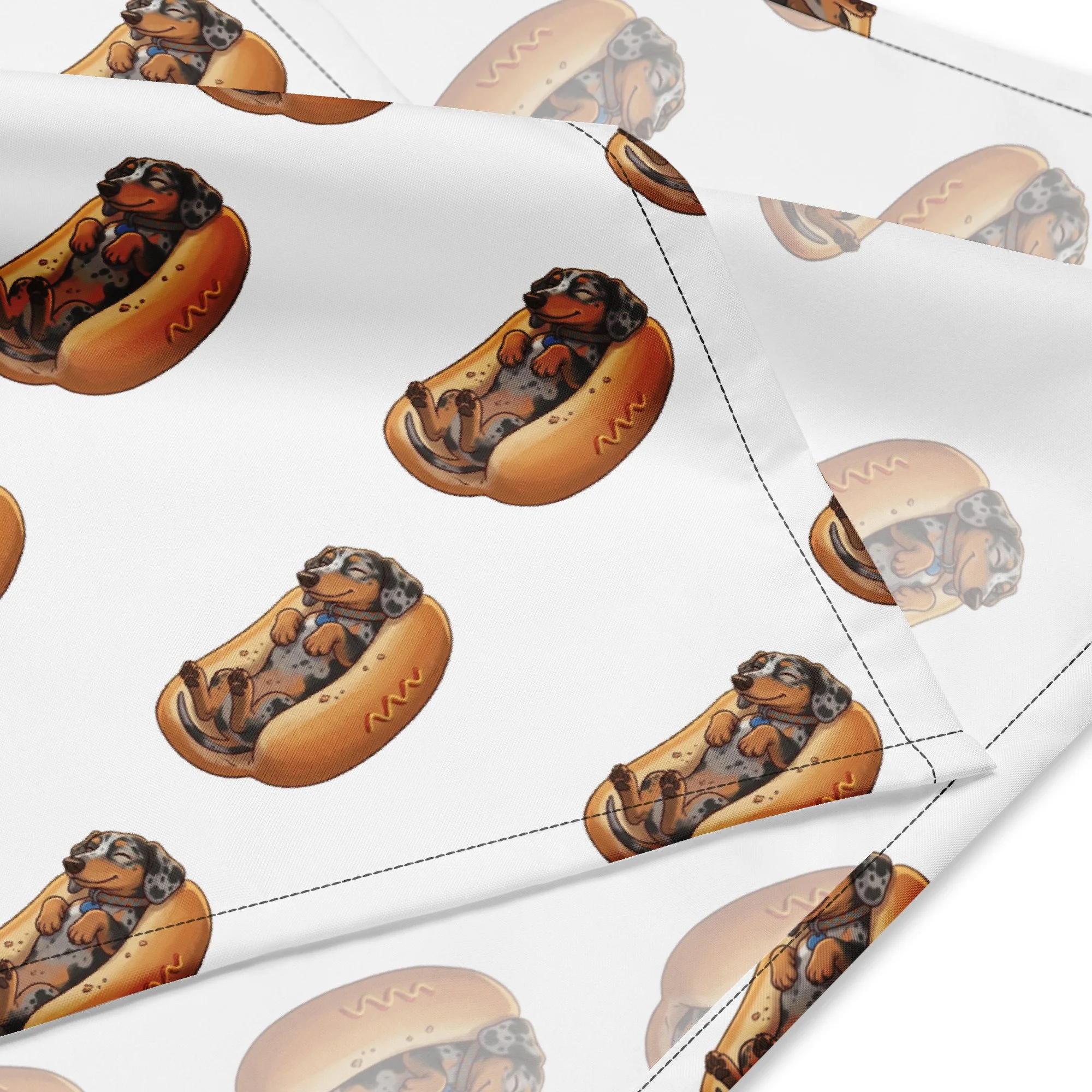 Hotdog-All-over print bandana