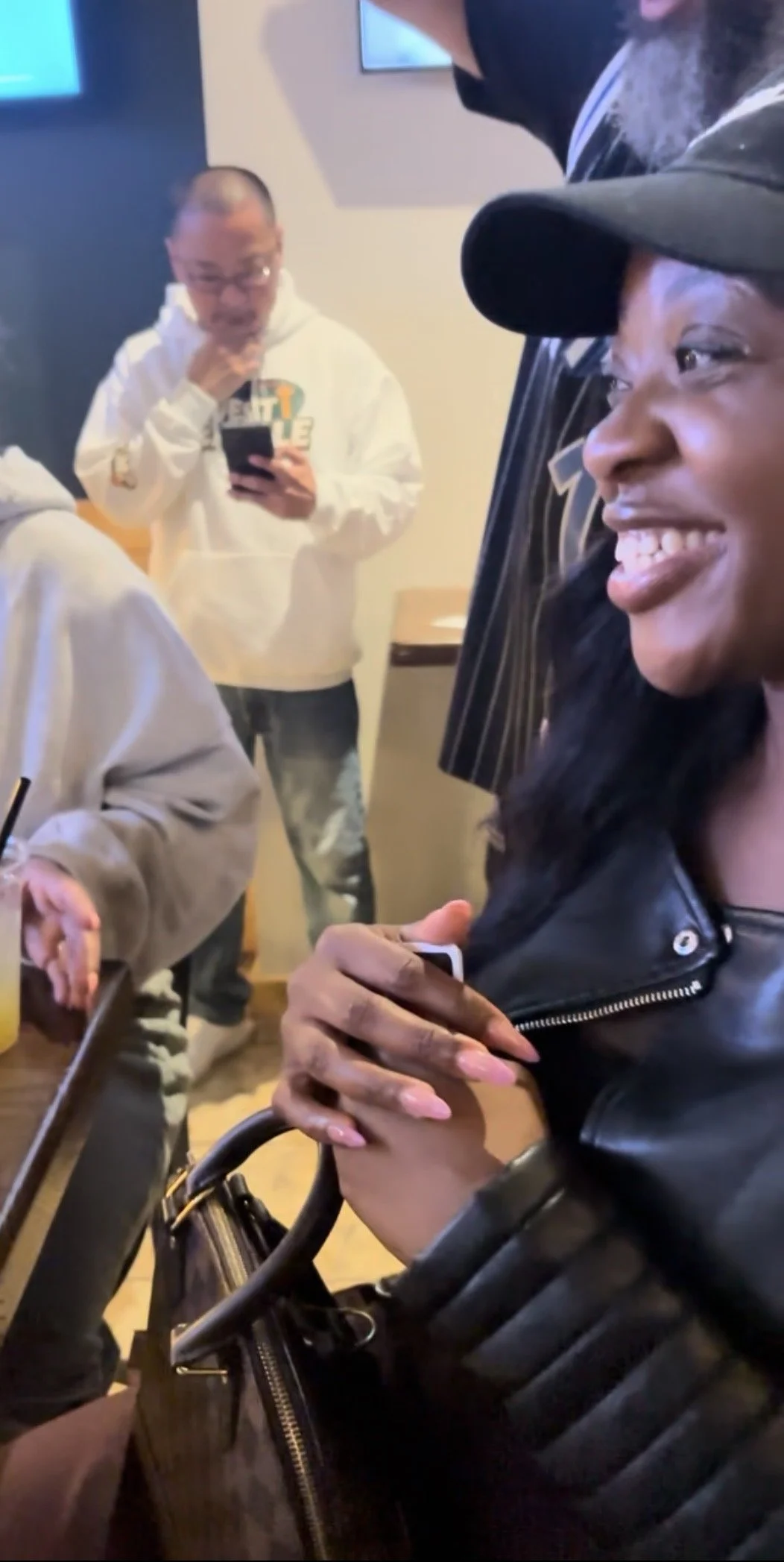 Cheers to Brittany Holden giggling after planning!