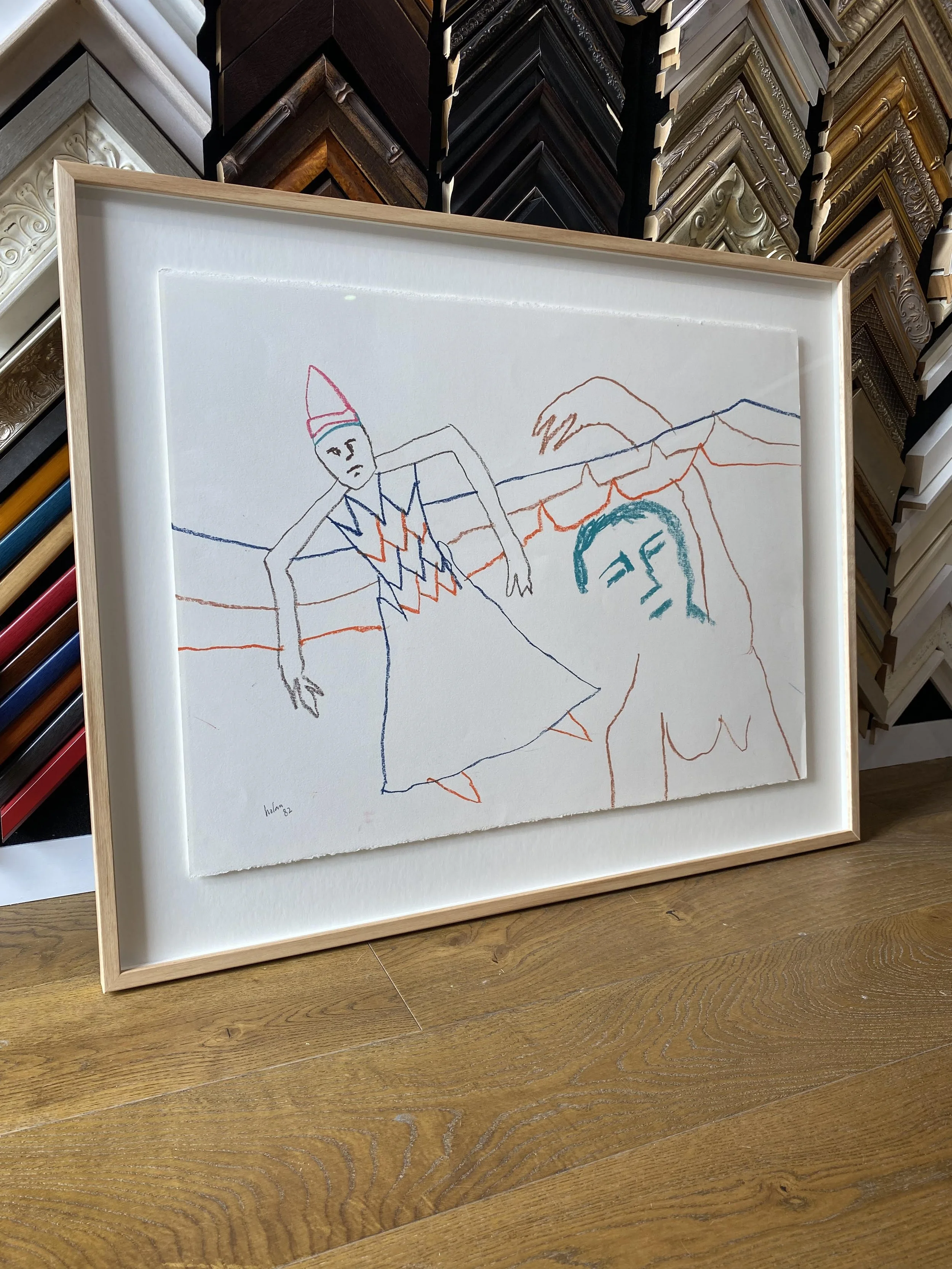 float mounting framing Funktion Picture Framing Sydney