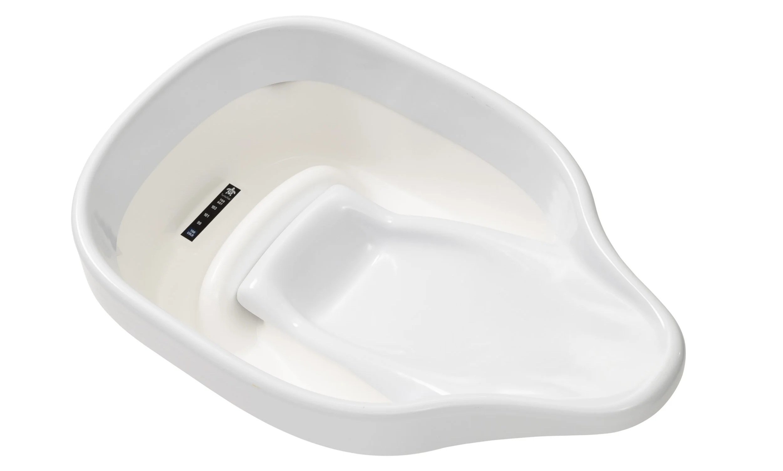 Extender inserted into tub