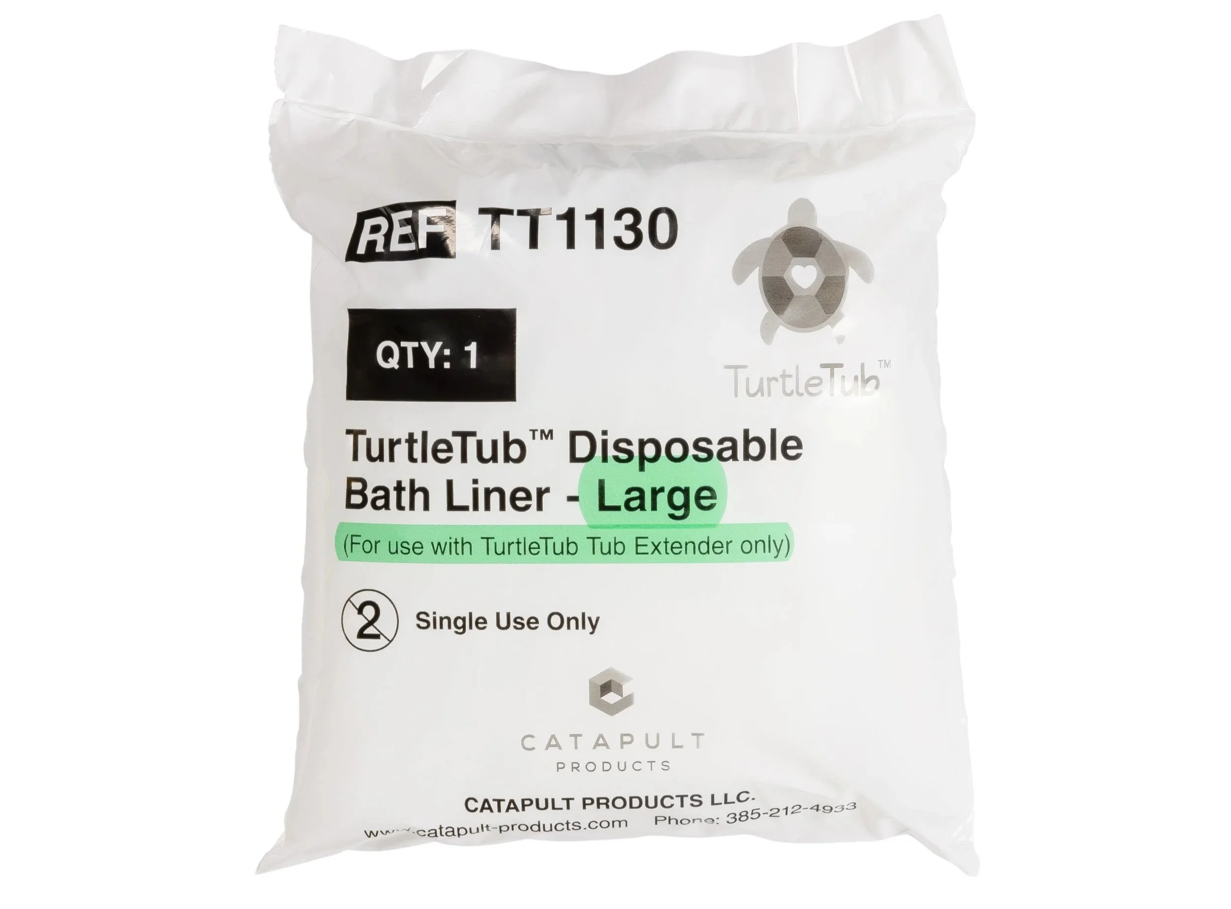 Large TurtleTub Liner in packaging