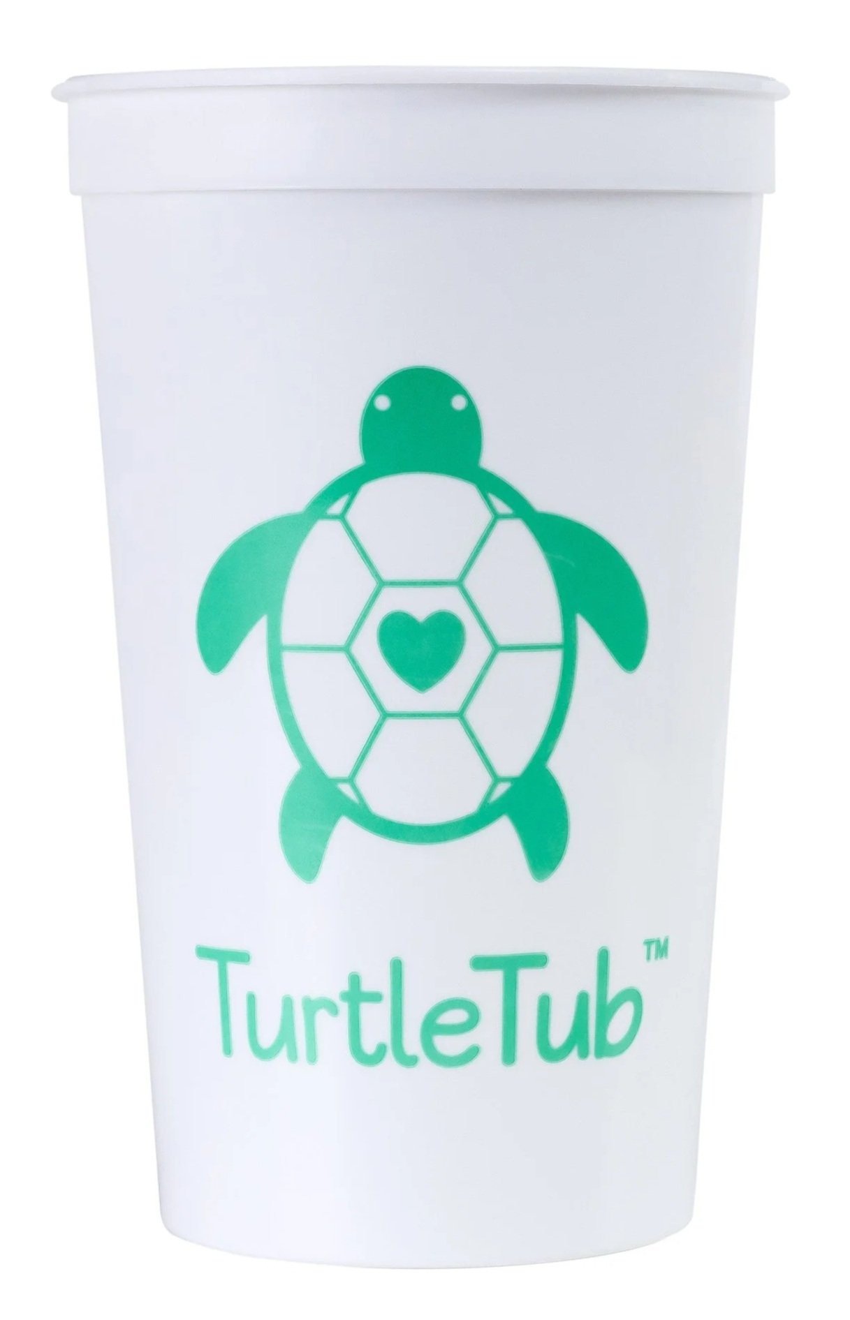 General use white rinse cup