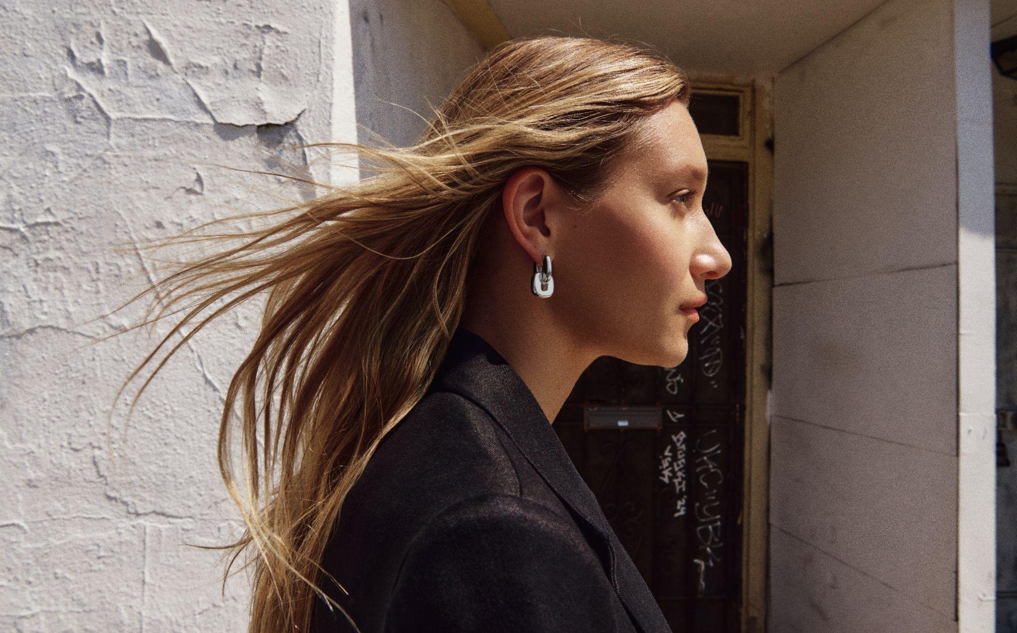 Mejuri Stevie Hoops