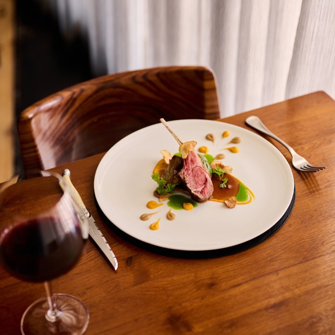For those who appreciate the beauty of slow, thoughtful cooking.

White Pyrenees lamb rack with braised shoulder choux farci amd roasted pumpkin pur&eacute;e. 

Best enjoyed with good company and a glass of red.