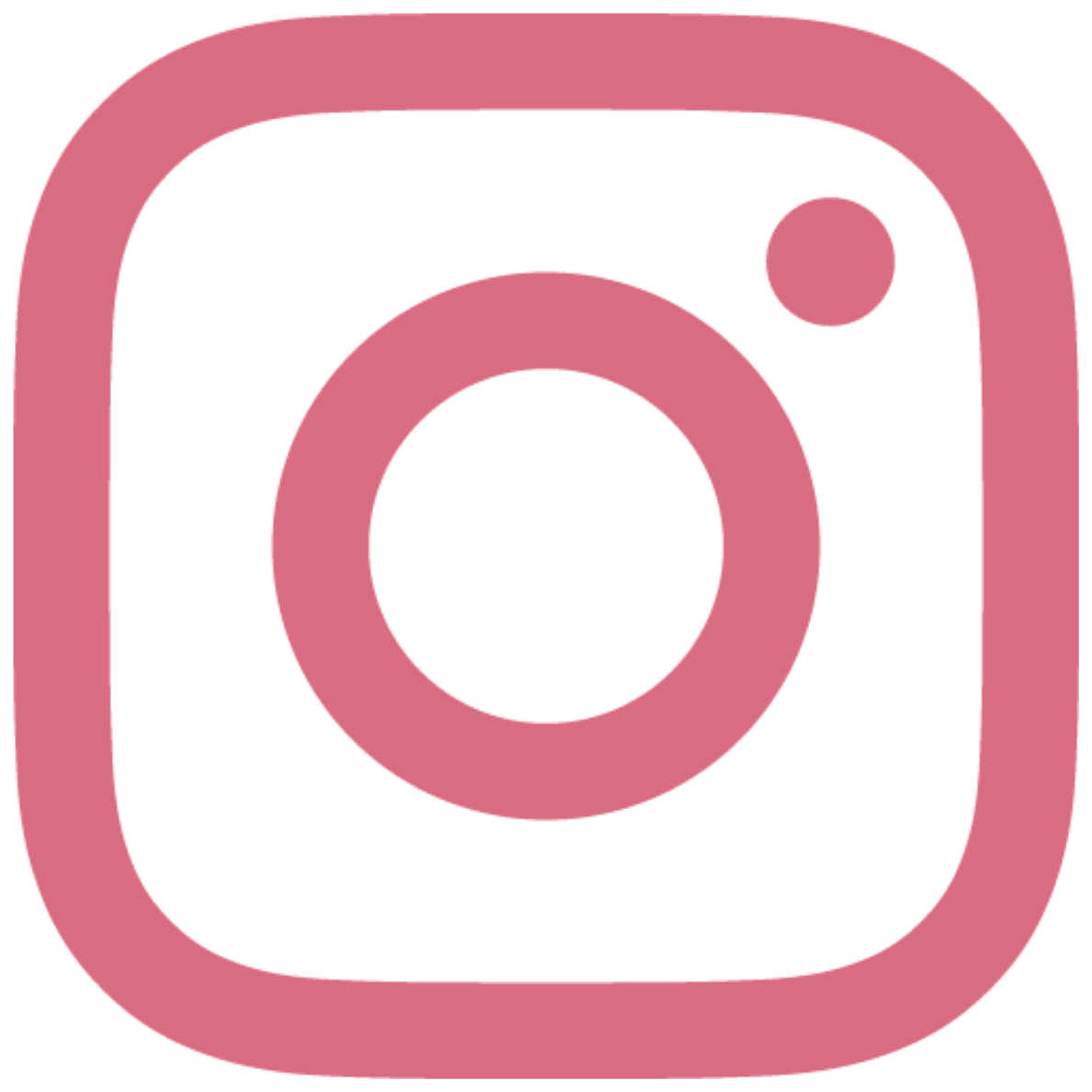 Pink Instagram logo on a black background.