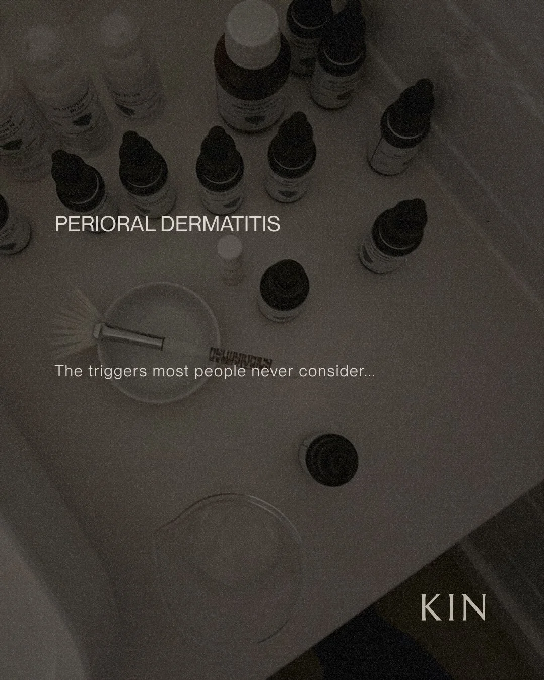 Perioral dermatitis triggers that most people never connect to their skin.

Save this one.