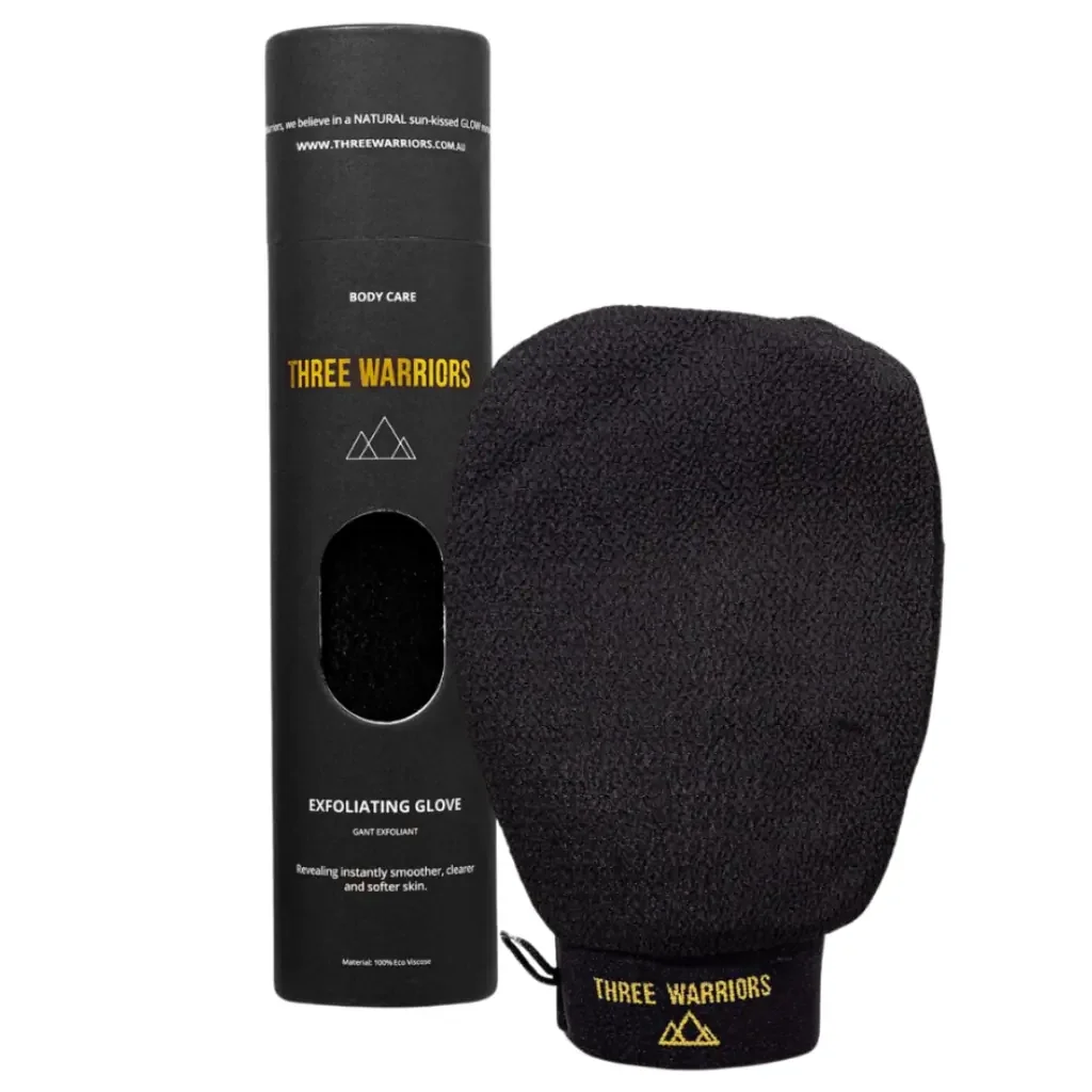 Three Warriors Exfoliating Glove